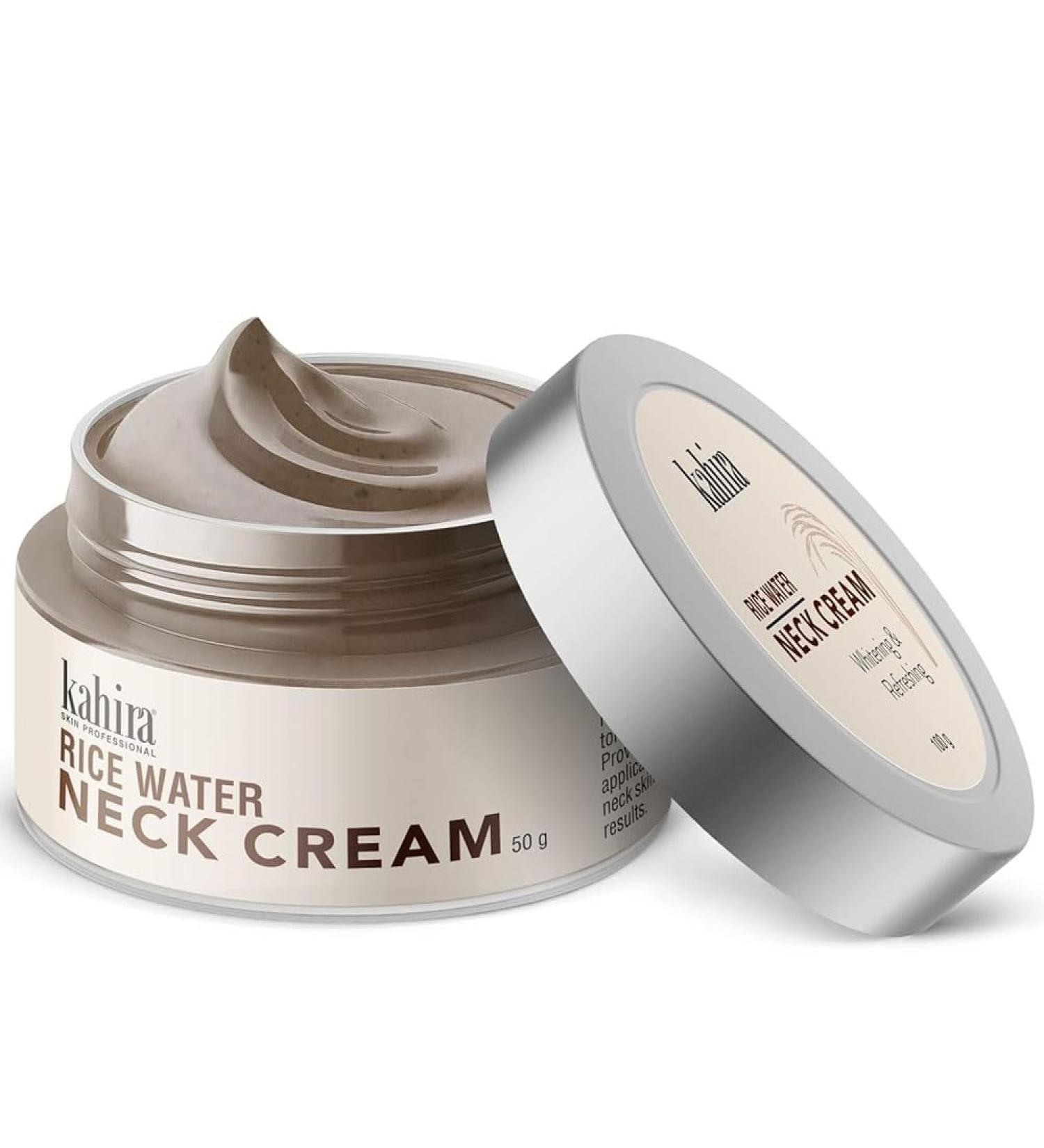 BlueQueen Rice Water Neck Cream | Treat Acanthosis Nigricans | Exfoliant for Dark Skin Areas (50g) - International Shipping - Buy Online on GoSupps.com