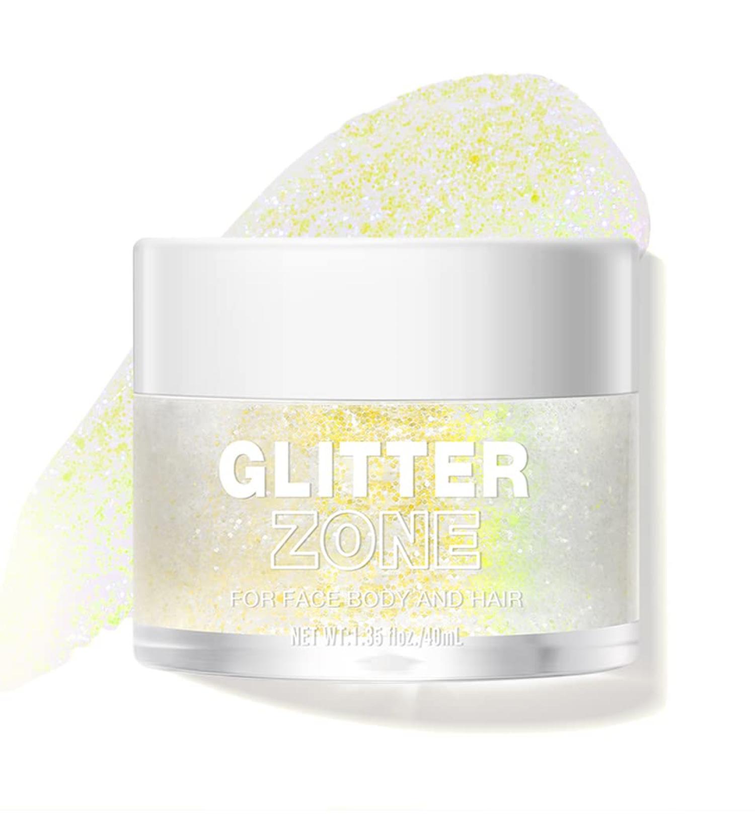 Langmanni Holographic Body Glitter Gel - Color-Changing Eyeshadow & Cosmetics for Body Face Hair & Lips - 1.35 OZ (Sapphire Blue) | International Shipping - Buy Online on GoSupps.com