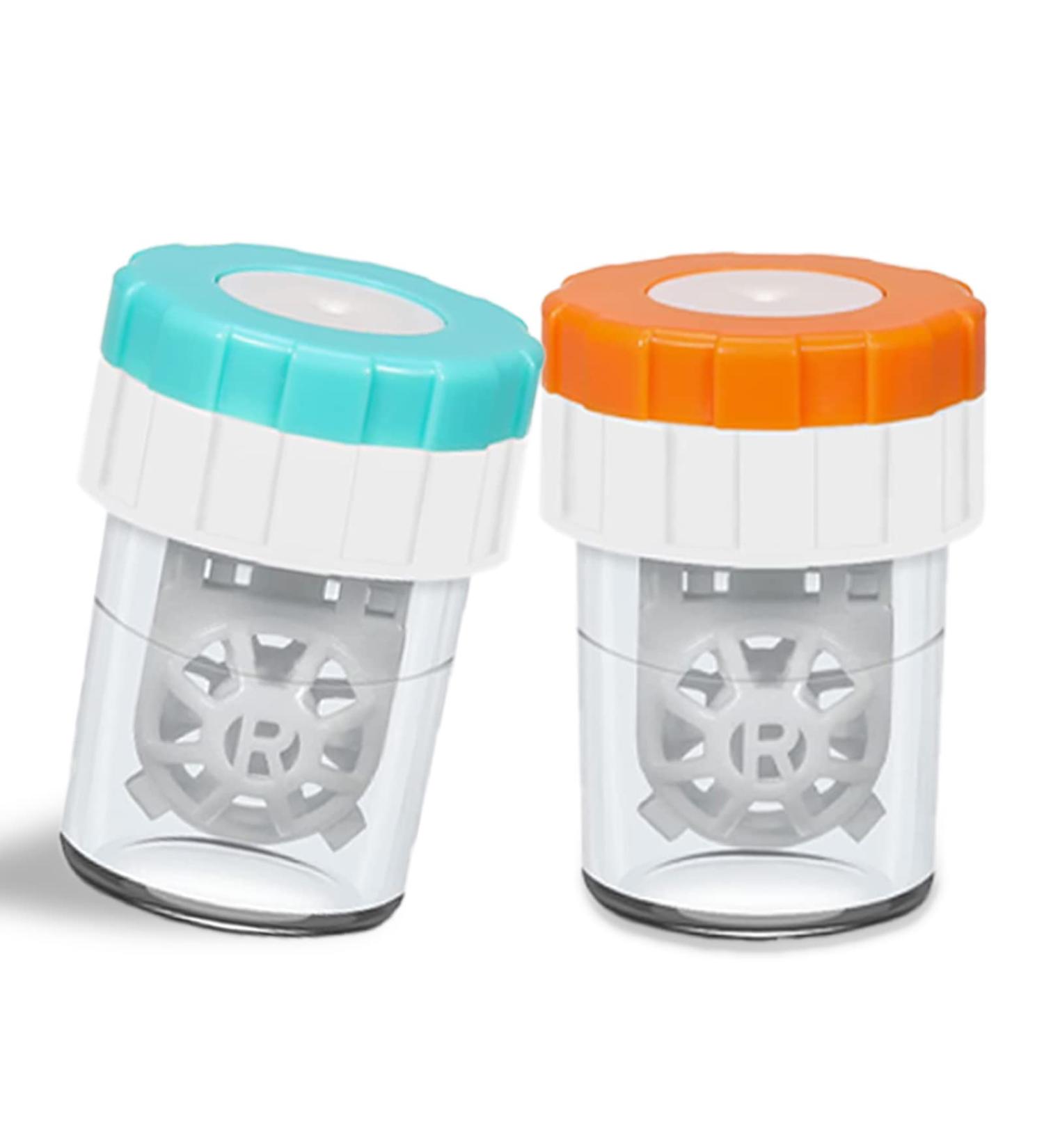 2 PCS Contact Lens Cleaner Machines - UpaClaire Daily Vision Care - Manual Plastic Contact Lens Washer - Buy Online on GoSupps.com