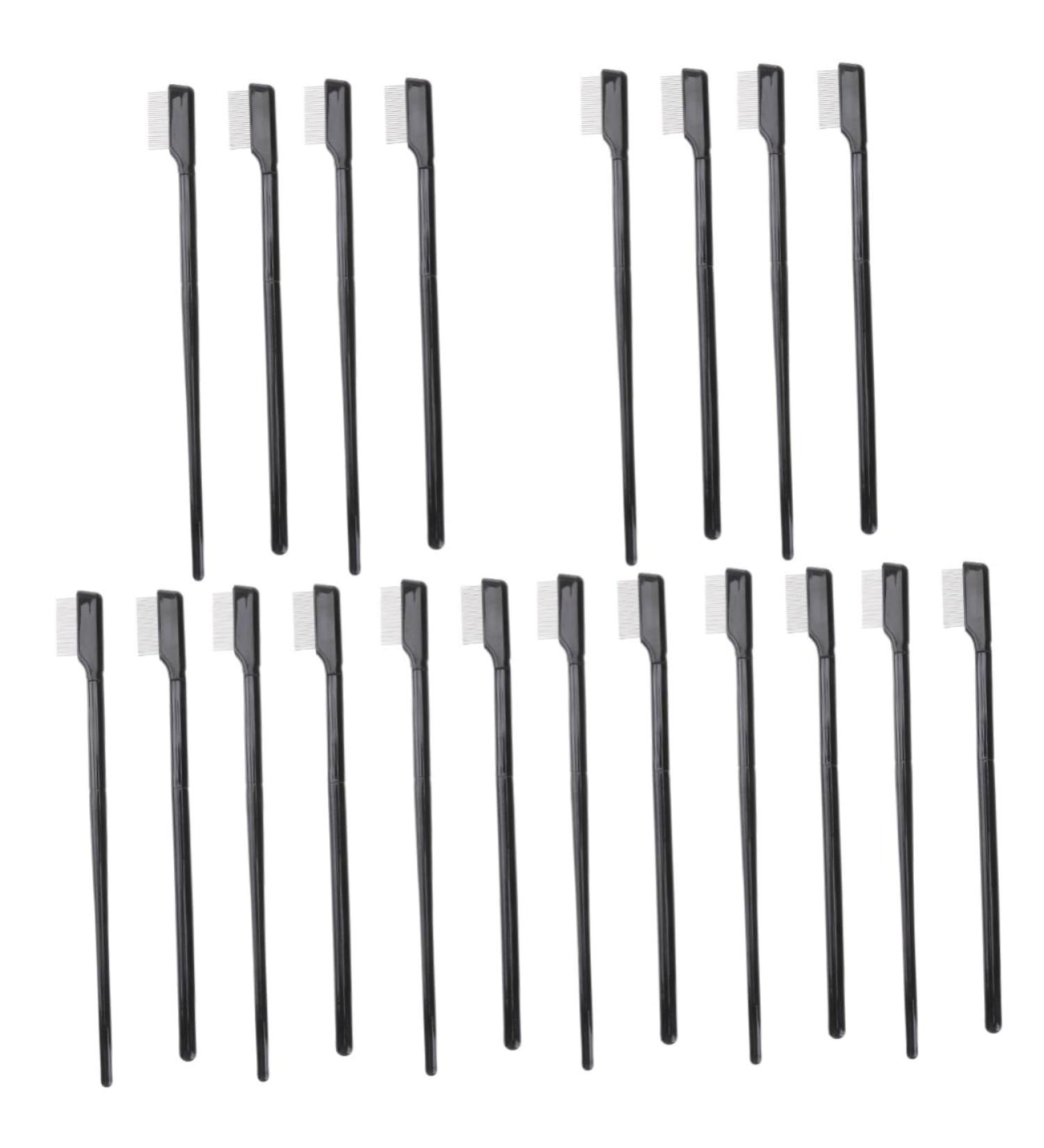 Didiseaon 20 Pcs Eyelash Comb & Mascara Tool Set | Multi-Function Eyebrow Brush & Curler | Best Makeup Tools for Flawless Beauty - Buy Online on GoSupps.com