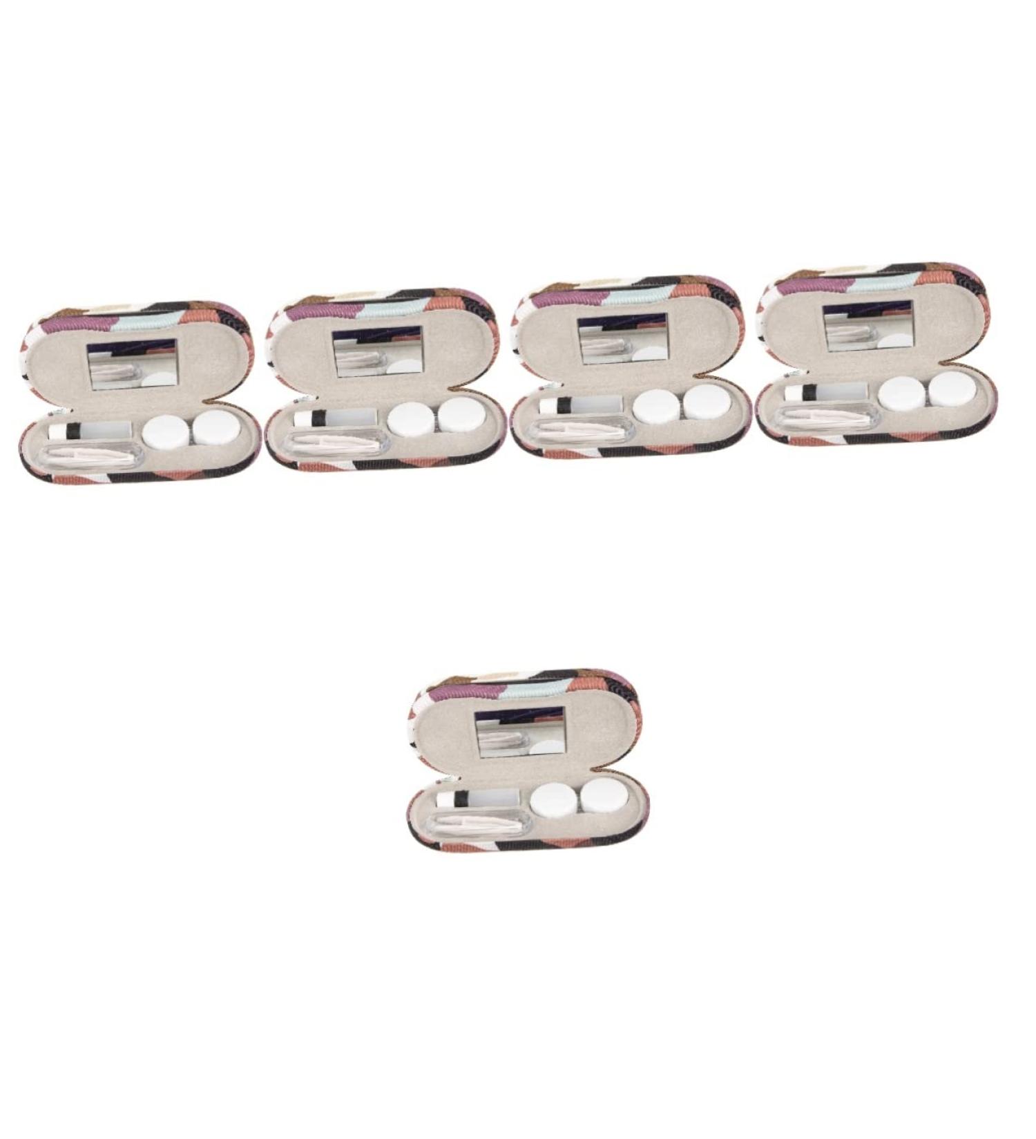 Partykindom Dual Purpose Glasses Case & Contact Lens Holder - Travel Friendly Double-Sided Sunglasses Container - Buy Online on GoSupps.com