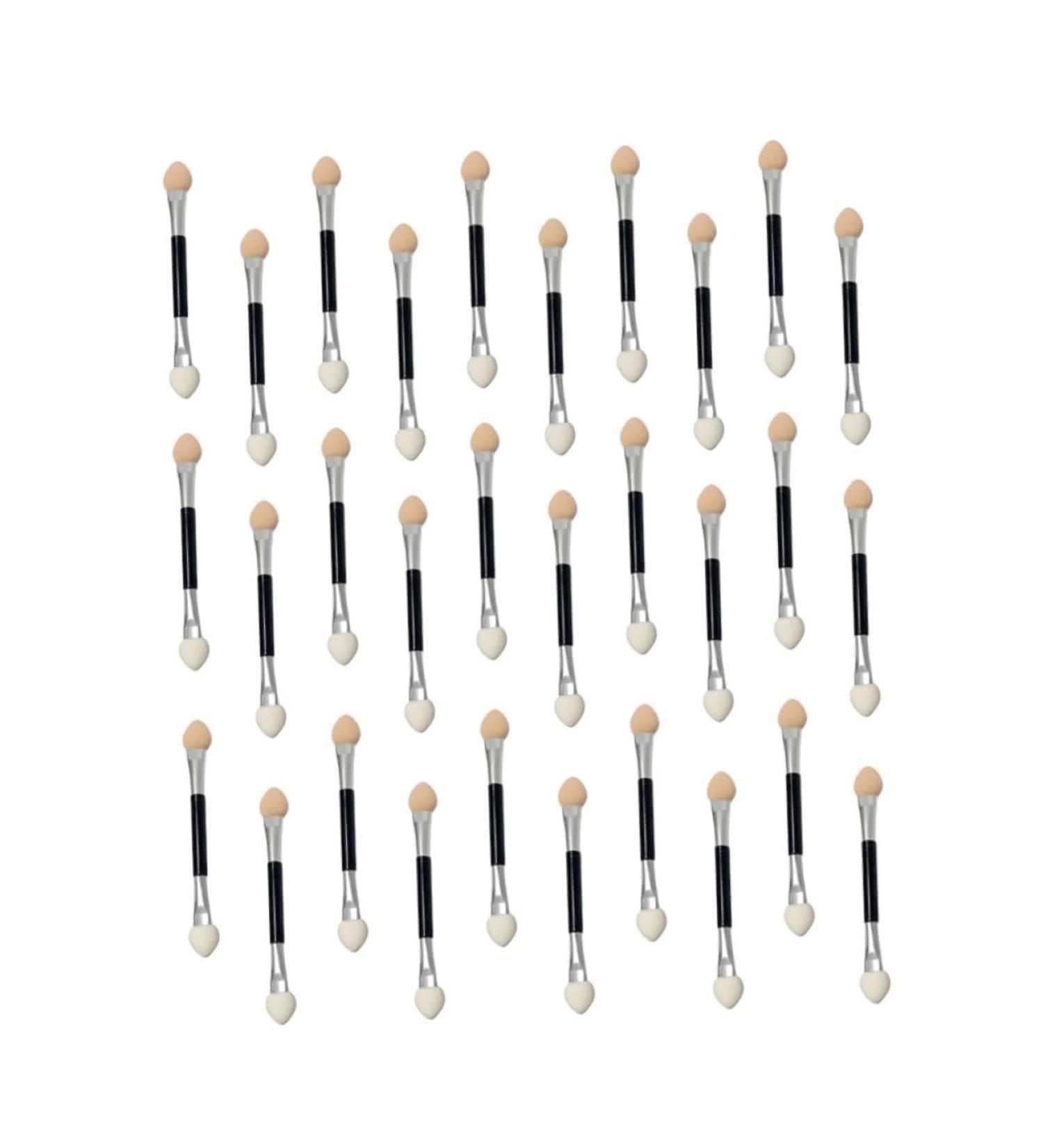 SKISUNO Makeup Tools 50pcs Eye Makeup Applicators Eyeshadow Brush Eye Shadow Applicator Makeup Brush Double Sided Suite 7.5X0.5cm As Shown - Buy Online on GoSupps.com