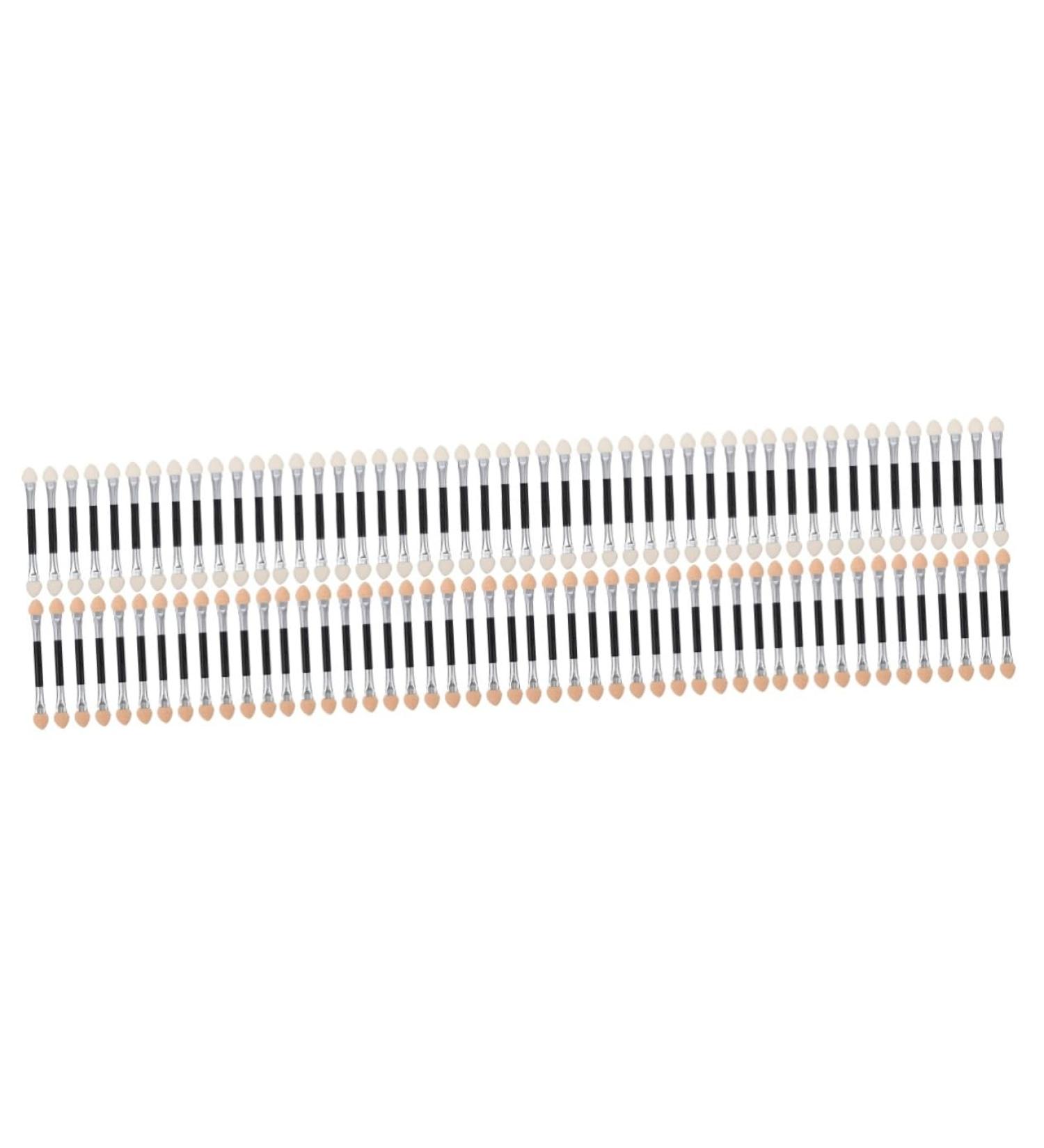 Baluue 96 Pcs Latex Eye Shadow Stick Cosmetics Brush Eye Makeup Eye Shadow Applicator Aluminum - Buy Online on GoSupps.com