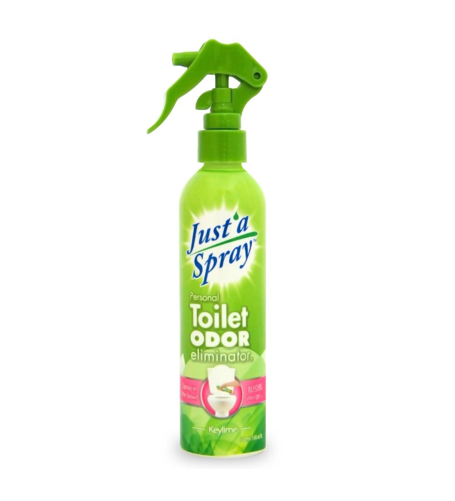 Just a Spray Key Lime 220 ml - Home & Office Poop Spray Before You Go Toilet Odor Eliminator - Bathroom Deodorizer Just One Spray Toilet Freshener Safe for Septic - Buy Online on GoSupps.com