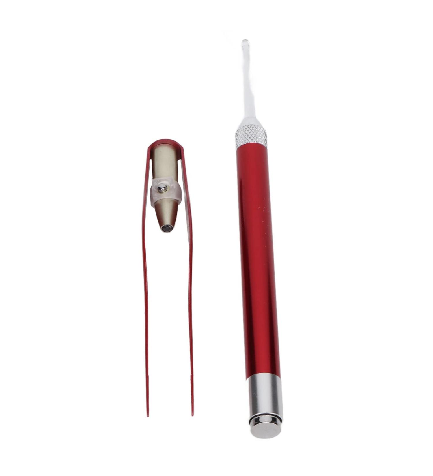 Stainless Steel Light Ear Spoon 2pcs - Portable Ear Pick for Kids - Travel-Friendly Ear Wax Removal Tool - Buy Online on GoSupps.com