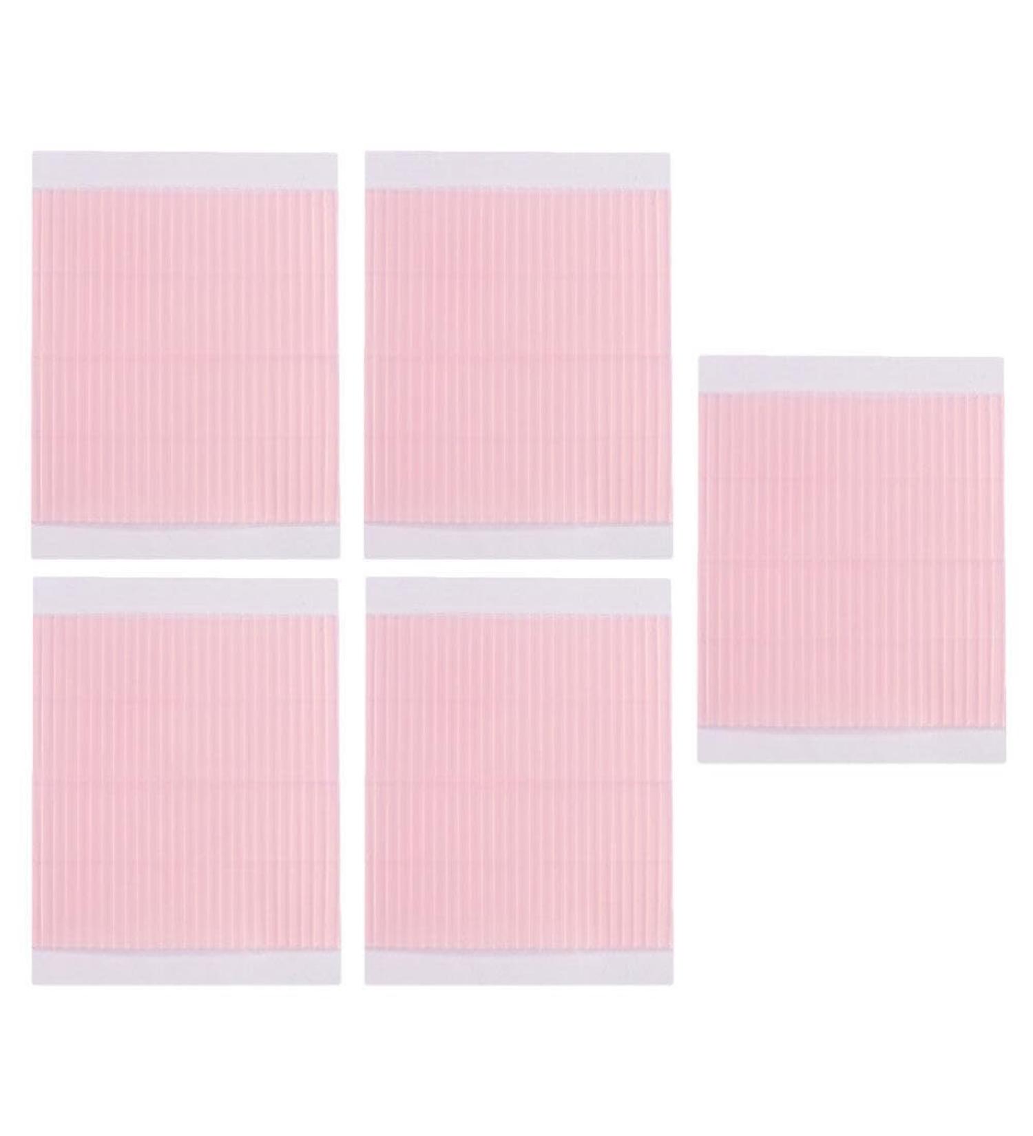 Mipcase 5 250pcs Adhesive Double Eyelid Stickers Gluesticks Makeup Supplies Cosmetics Invisible
