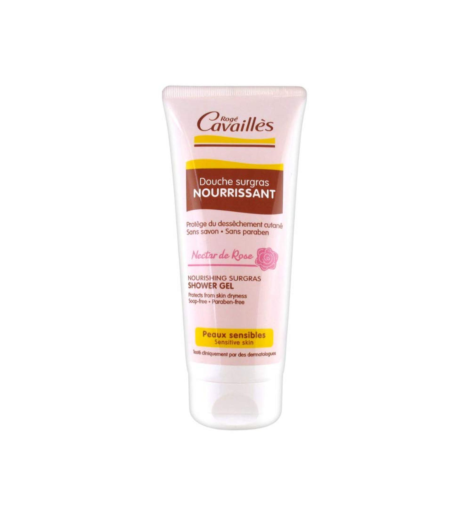 Rog Cavailles Shower Gel Nourishing Rose Nectar 250 ml