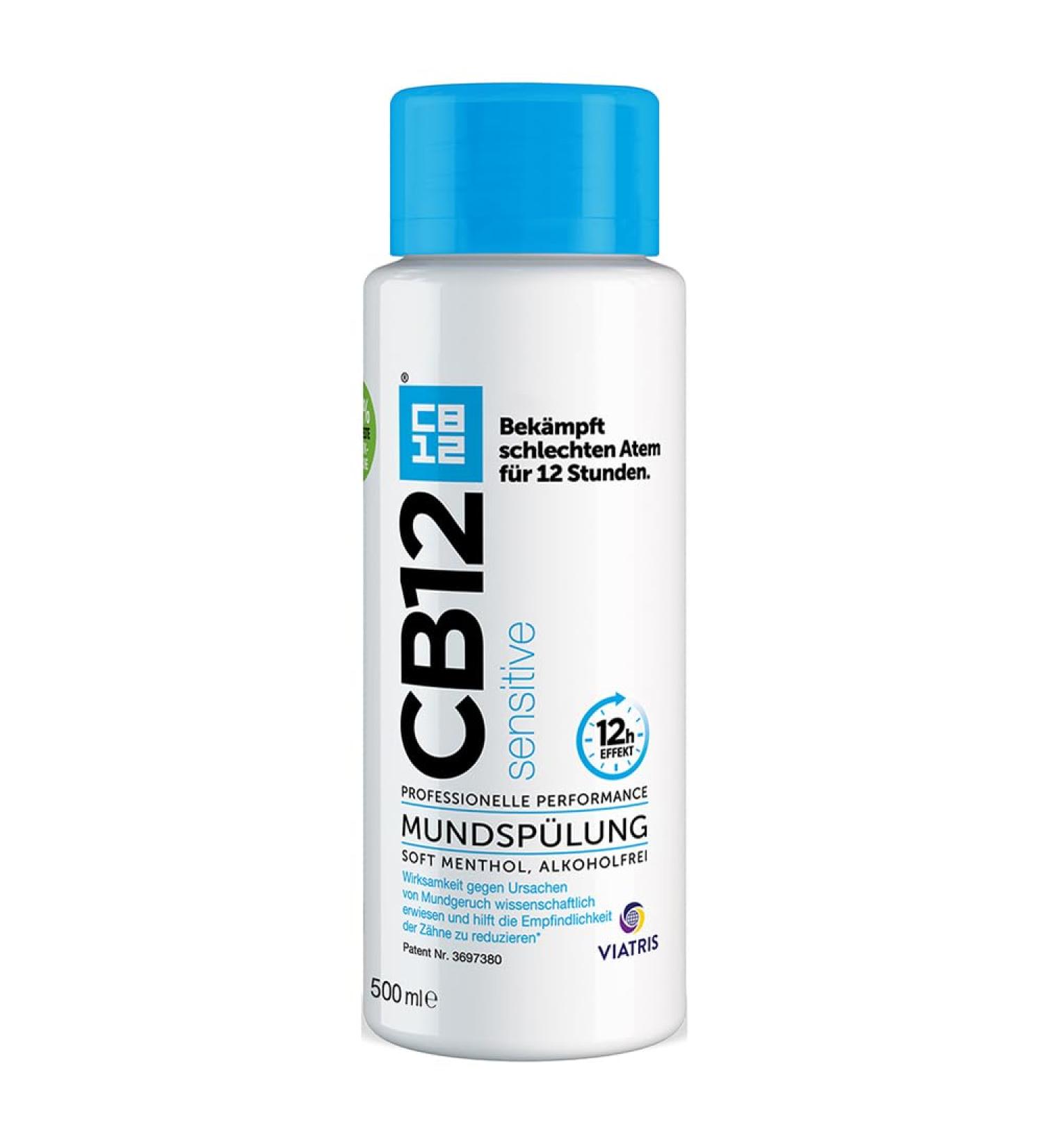 CB12 sensitive mouthwash solution 500 ml