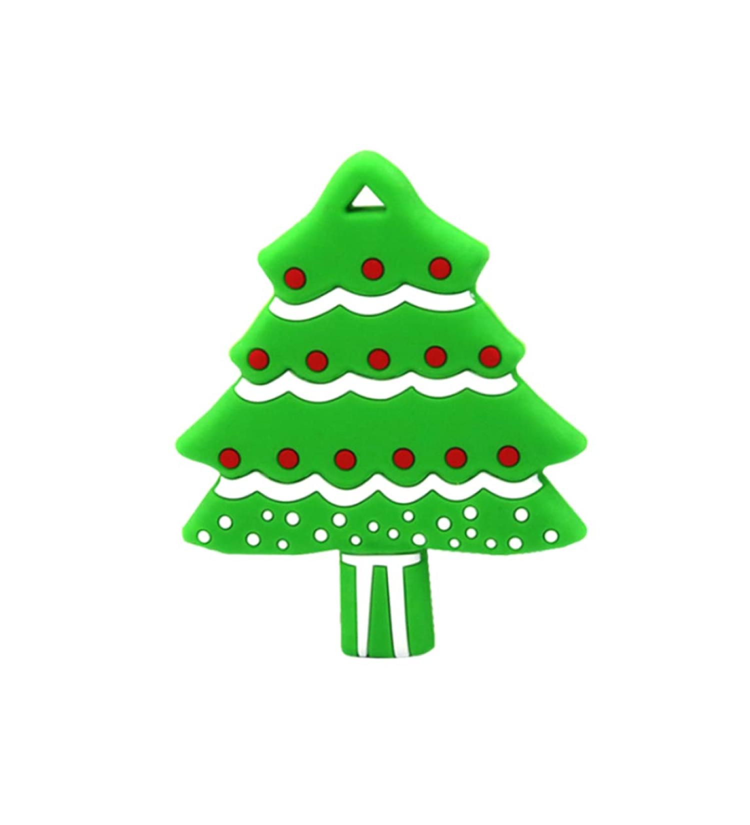Christmas Tree Silicone Baby Teether - BPA Free Chewing Toy for Toddlers | Kinder Relief - Buy Online on GoSupps.com