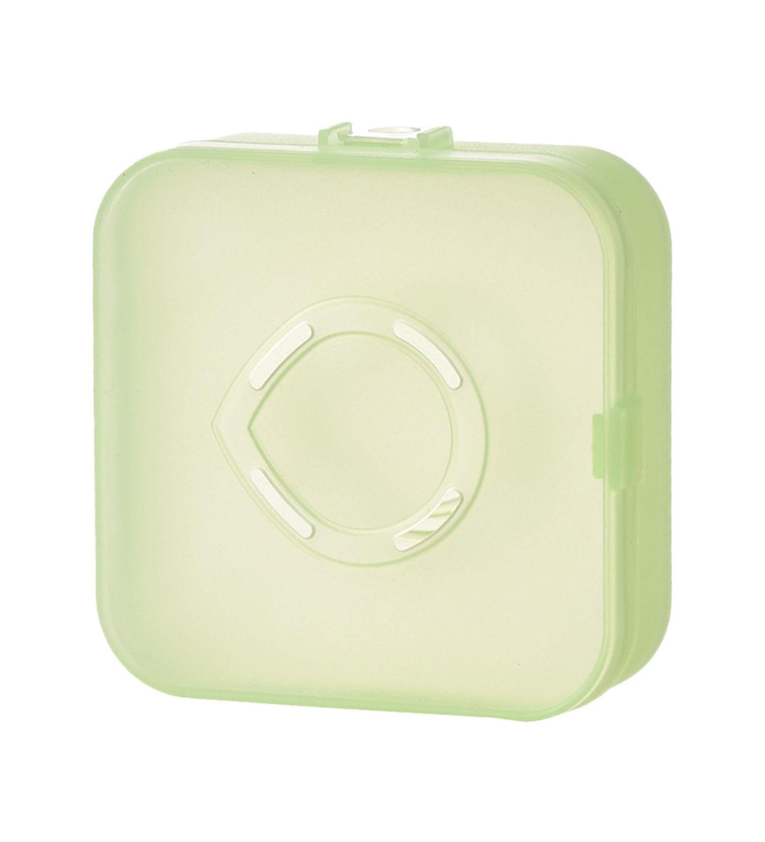 Milageto Blender Cosmetic Powder Puff Protective Container Storage Box for Travel Green - Buy Online on GoSupps.com