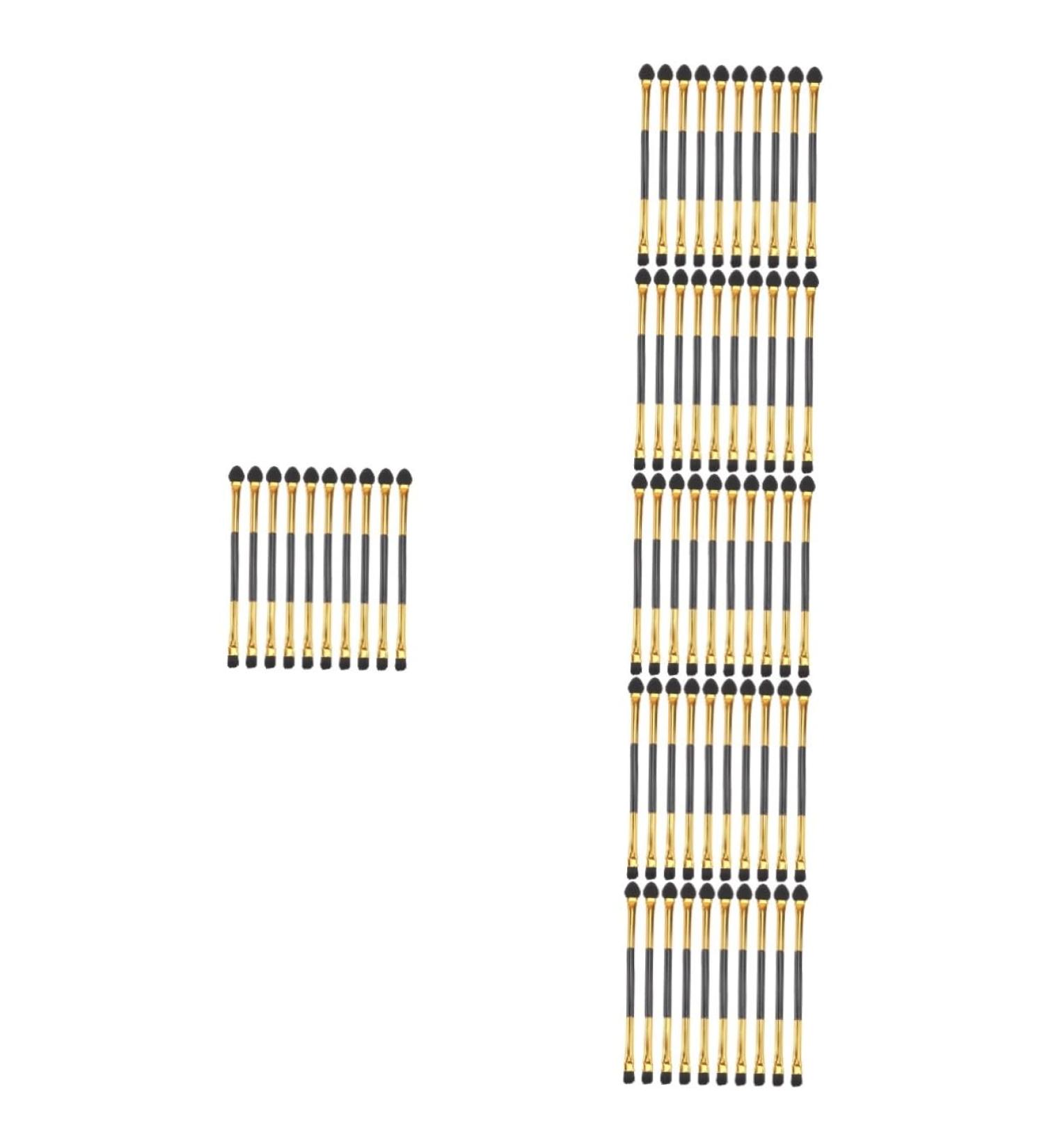 NOLITOY 120 pcs Dual Shadow Makup Womens Non-stick Disposable Accessories Women Cosmetics Sided Eye 12x0.5cmx6pcs As Shownx6pcs - Buy Online on GoSupps.com