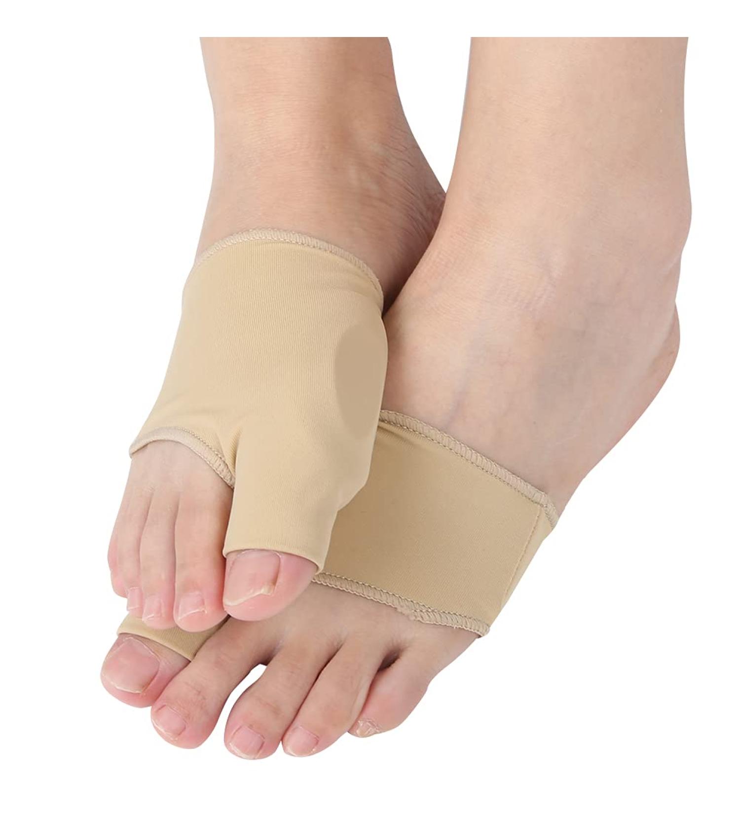 Gemer Soft Silicone Toe Protector for Bunion Relief - Foot Care Corrector - Buy Online on GoSupps.com