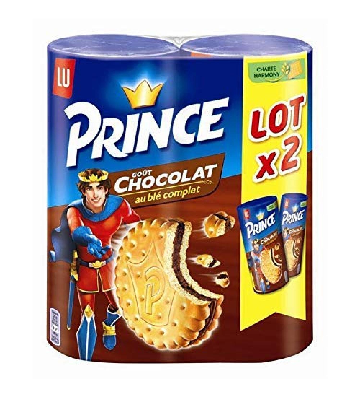 LU Prince Chocolate 600 g Pack of 4