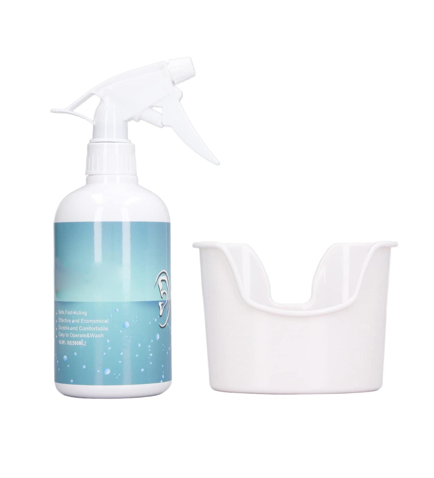 Nutriess Ear Irrigation Flushing System Kit Ear Cleaning Rinse Kit for Adults Kids Manual Ear Irrigation Kit Squeeze Bulb Washing Syringe Ear Cleaning Washer Kit - Buy Online on GoSupps.com
