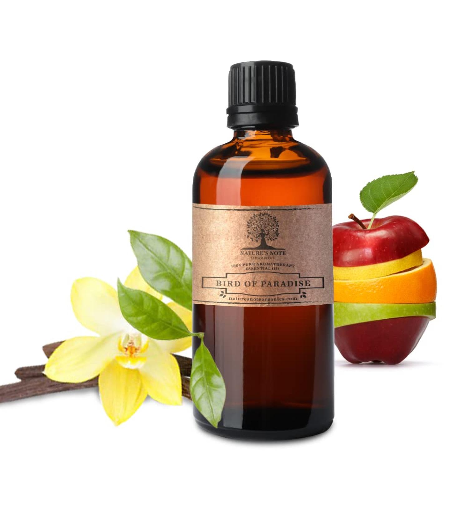 Bird of Paradise Essential Oil - 100% Pure Aromatherapy Grade Essential Oil by Nature's Note Organics - 0.3 Fl Oz 1 Fl Oz (Pack of 1) - Buy Online on GoSupps.com