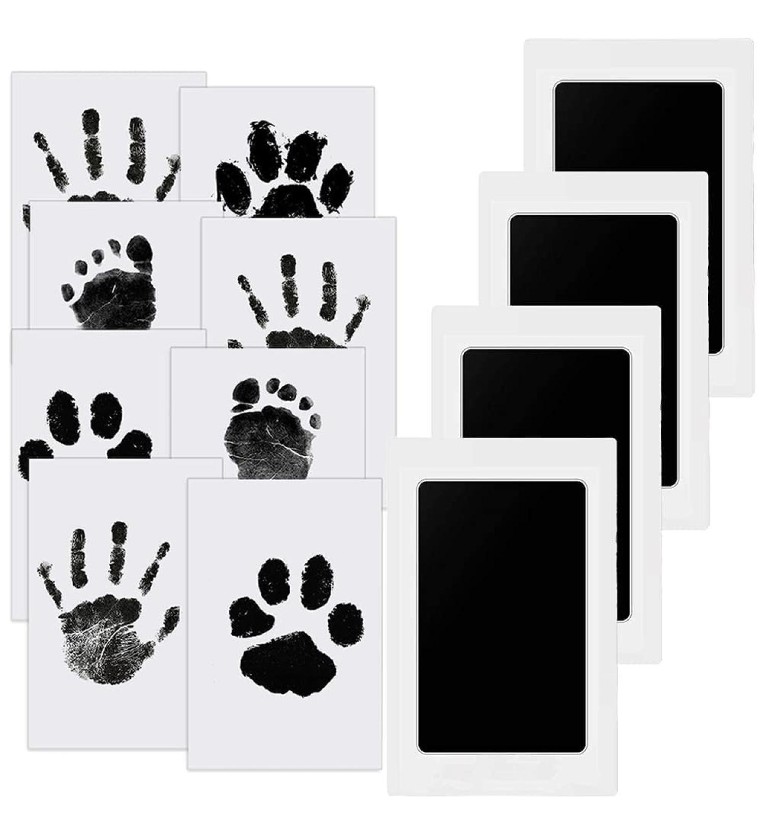 Tophope Baby Handprint & Footprint Impression Set | Newborn 0-6 Months | Clean Touch Stamp Pillow for Dogs & Cats - Buy Online on GoSupps.com