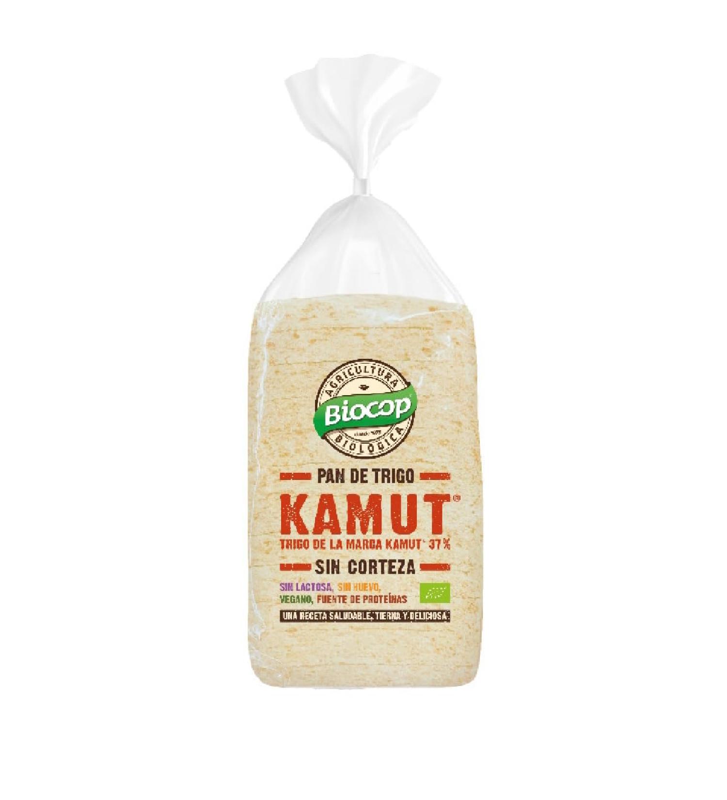 Biocop Organic Kamut crustless sliced bread 300g Biocop