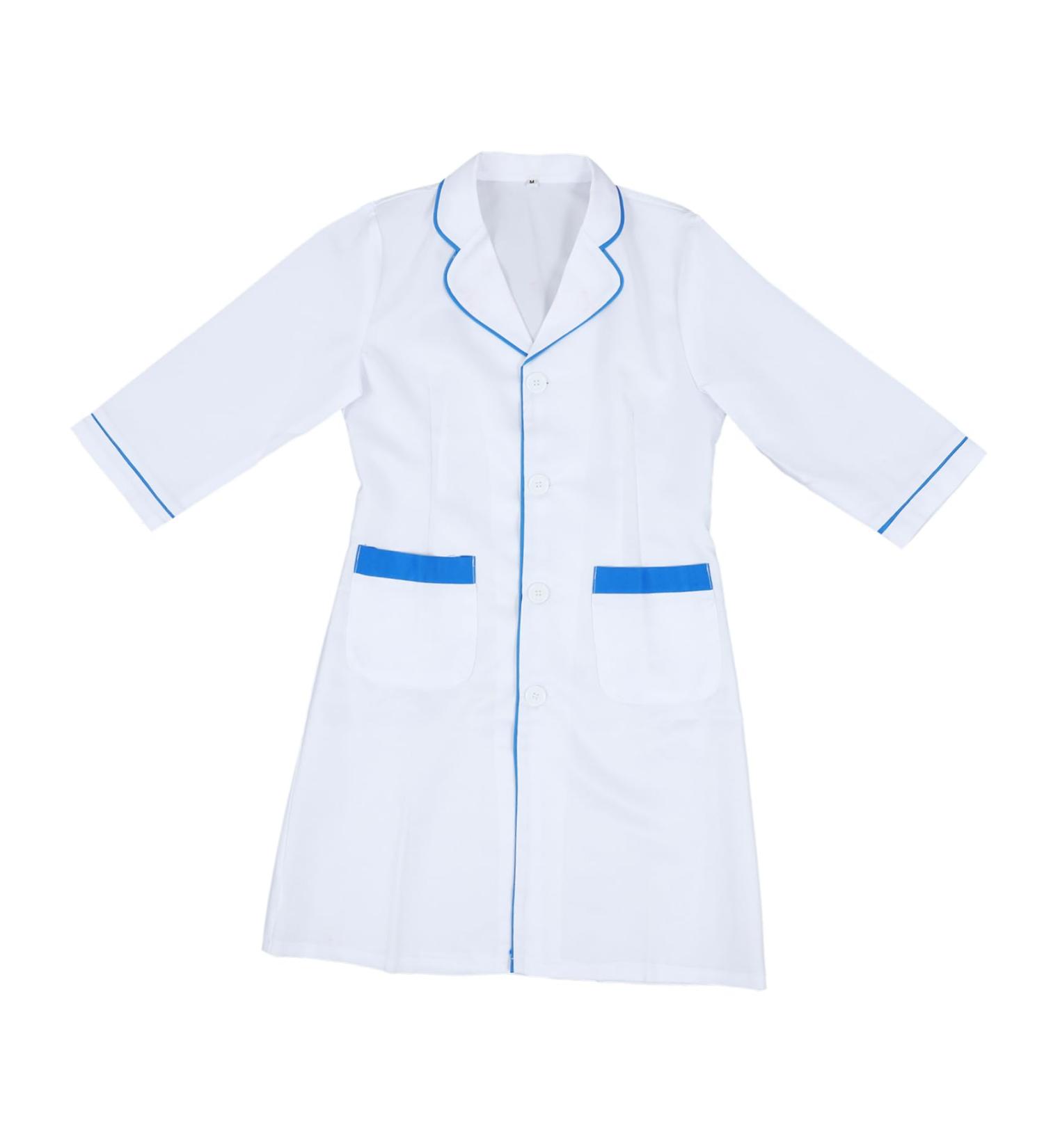 FRCOLOR Beautician Overalls White Work Shirts Hot Dyeing Work Clothes for Women Hairdressing Cape White Formal Dresses for Women Women's Formal Gown Salon Work Clothes Kimono Simple Nylon 85x44cm White - Buy Online on GoSupps.com