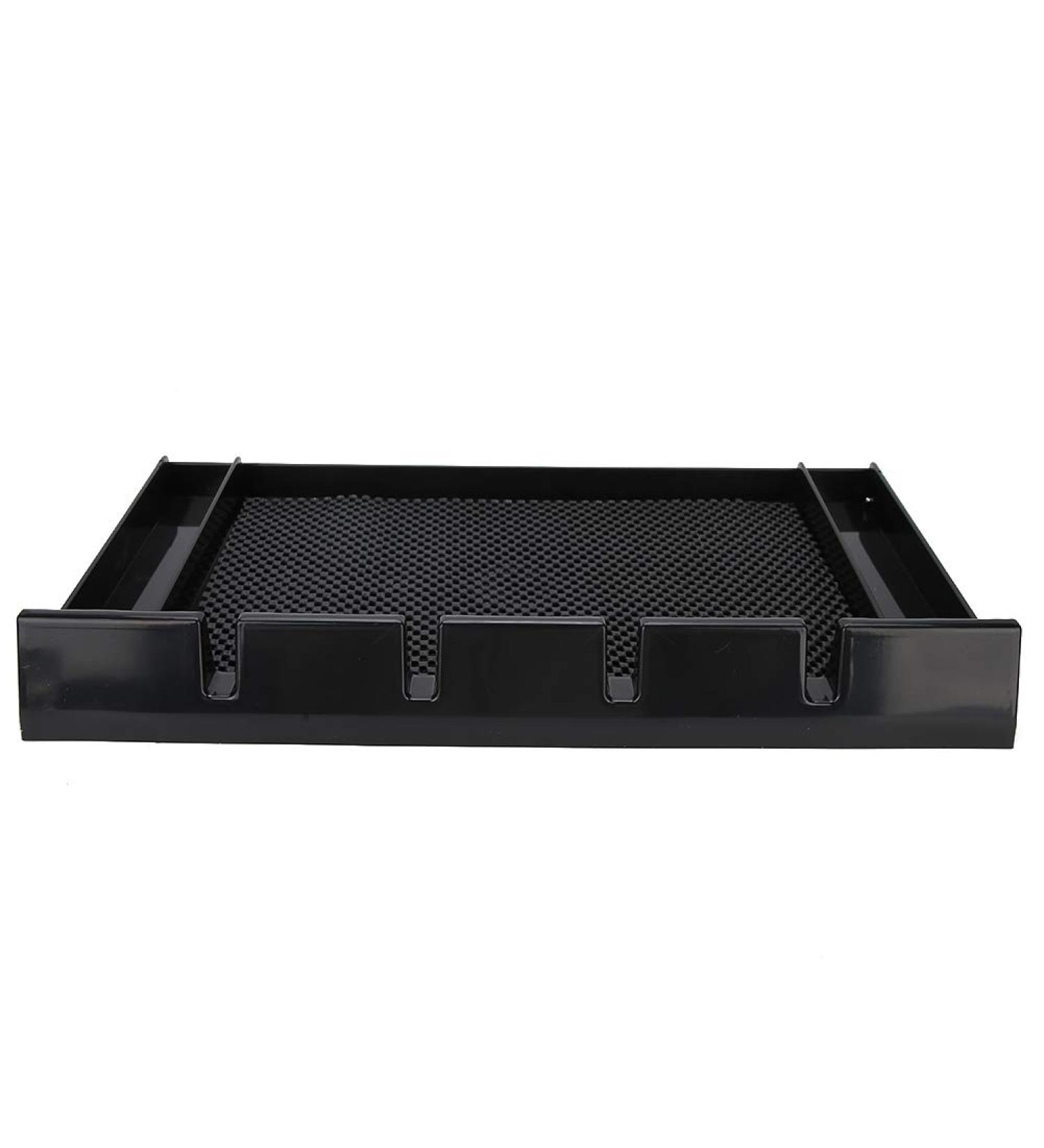 Electric Hair Clipper Storage Box | Non-Slip Display Rack for Scissors & Comb - Hairdressing Tool Organizer - Buy Online on GoSupps.com