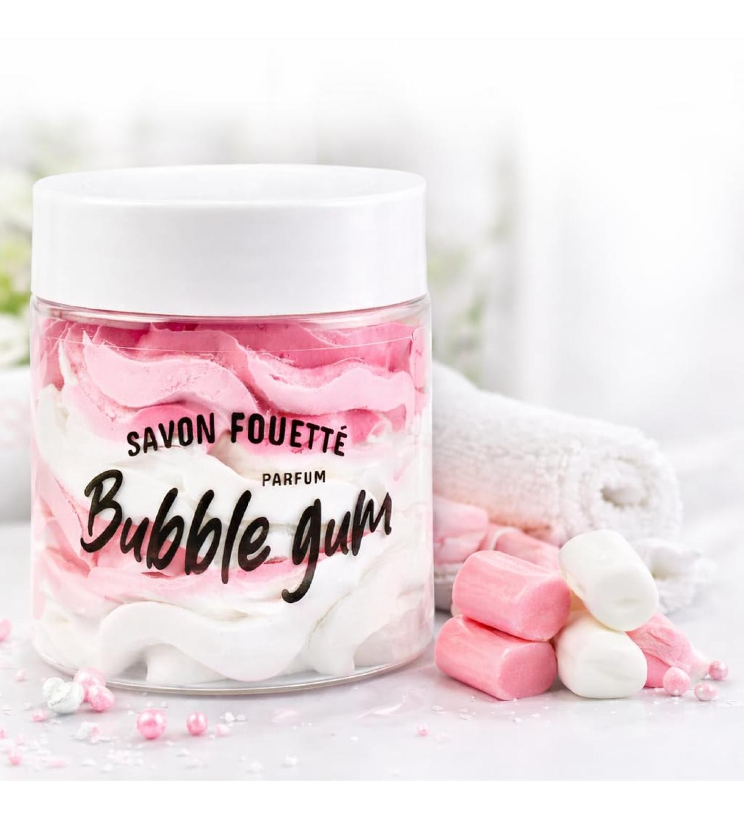 Savon Fouett 190 ml Senteur Bubble Gu Nettoie Hydrate et Adoucit la Peau Texture Cr meuse Id al Douche Bain & Rasage Soin Cocooning Bubble Gum 190 g (Lot de 1) - Buy Online on GoSupps.com