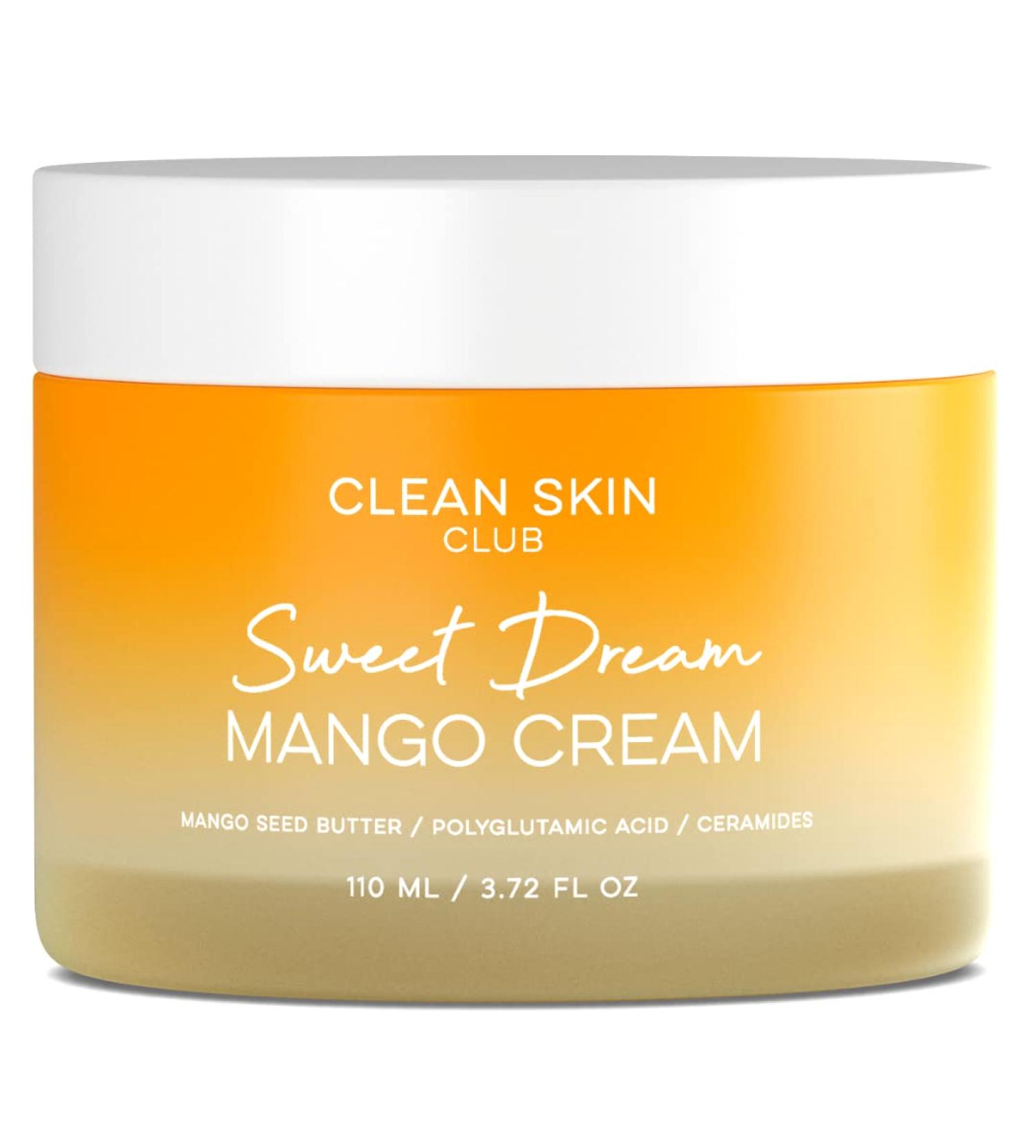 Clean Skin Club Night Moisturizer - Brightening & Restoring Beauty Cream with Peptides, Ceramides, and Polyglutamic Acid - Vegan & Cruelty-Free - Buy Online on GoSupps.com