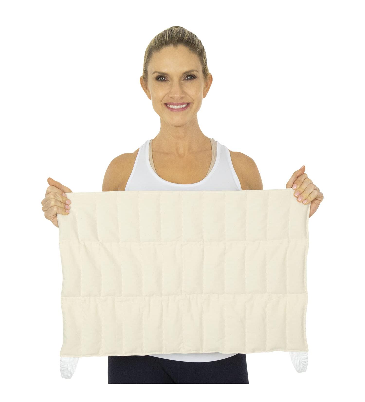 Vive Hydrocollator Contour Neck Pack - Portable Moist Heating Pad for Neck and Shoulder Pain Relief - Ideal for Arthritis, Strains, and Sprains - Muscle Stiffness Recovery and Relaxation Support - Buy Online on GoSupps.com