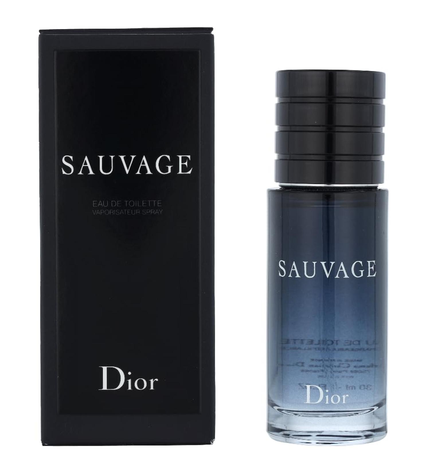 Dior Men's Sauvage Refillable Eau de Toilette Spray 1-oz. aromatic 1 Fl Oz (Pack of 1) - Buy Online on GoSupps.com