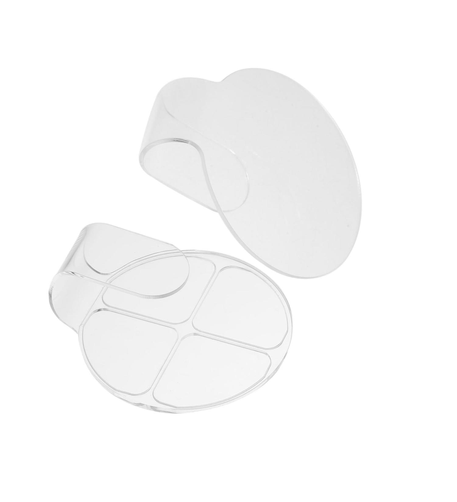 BESTYASH 2 Pi ces Palette de M lange pour Lot de Plaques pour Fond de Ombres Paupi res et Pigments Outil Pratique pour Art de Ongle et Professionnel - Buy Online on GoSupps.com