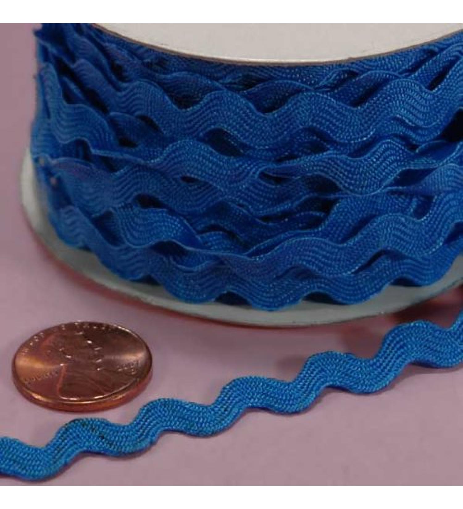Turquoise Ric Rac Trim  5mm X 22Yd