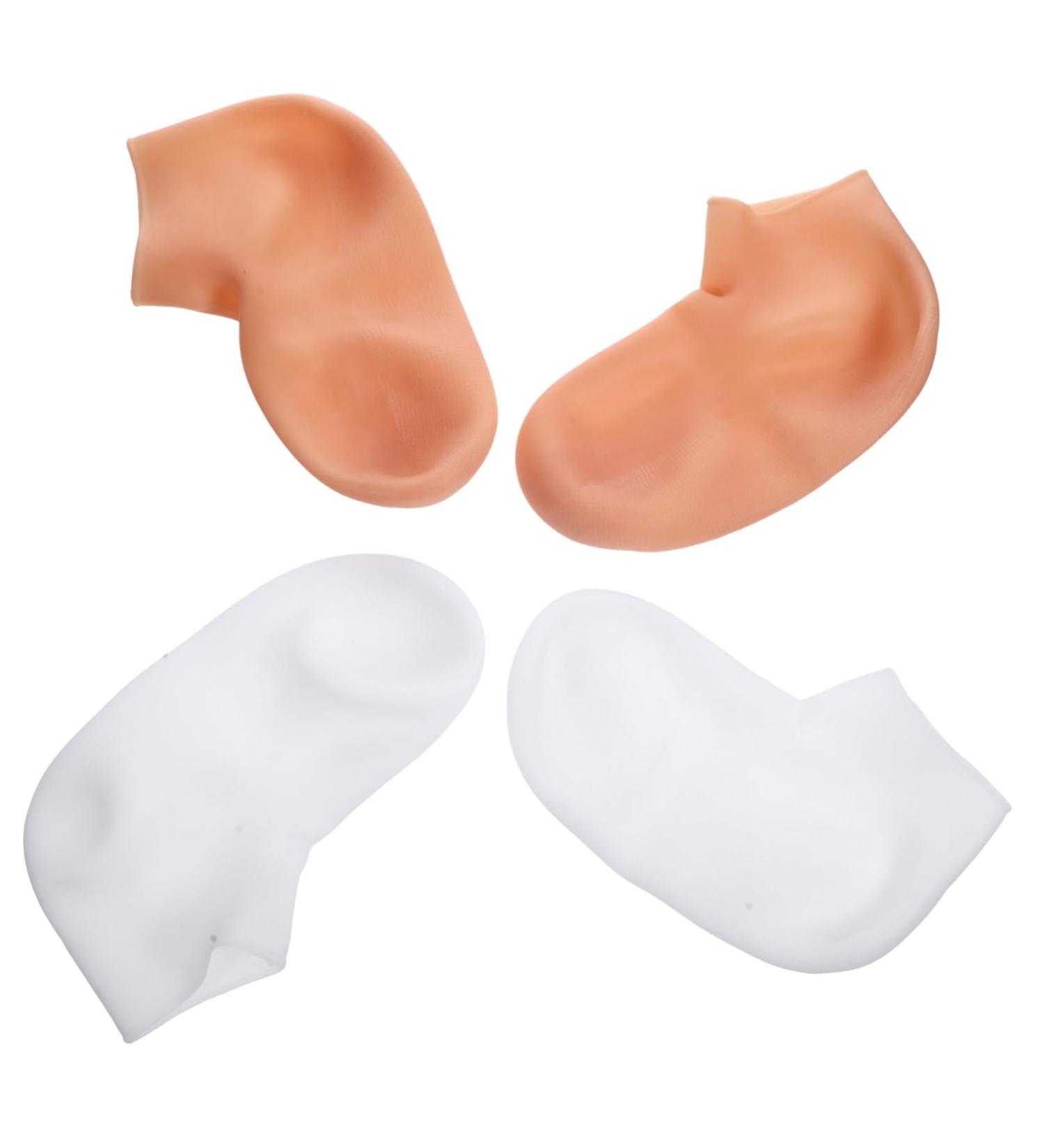 FOMIYES 2 Pairs Exfoliating Moisturizing Socks Sebs Women's Spa Nursing Cover - Buy Online on GoSupps.com