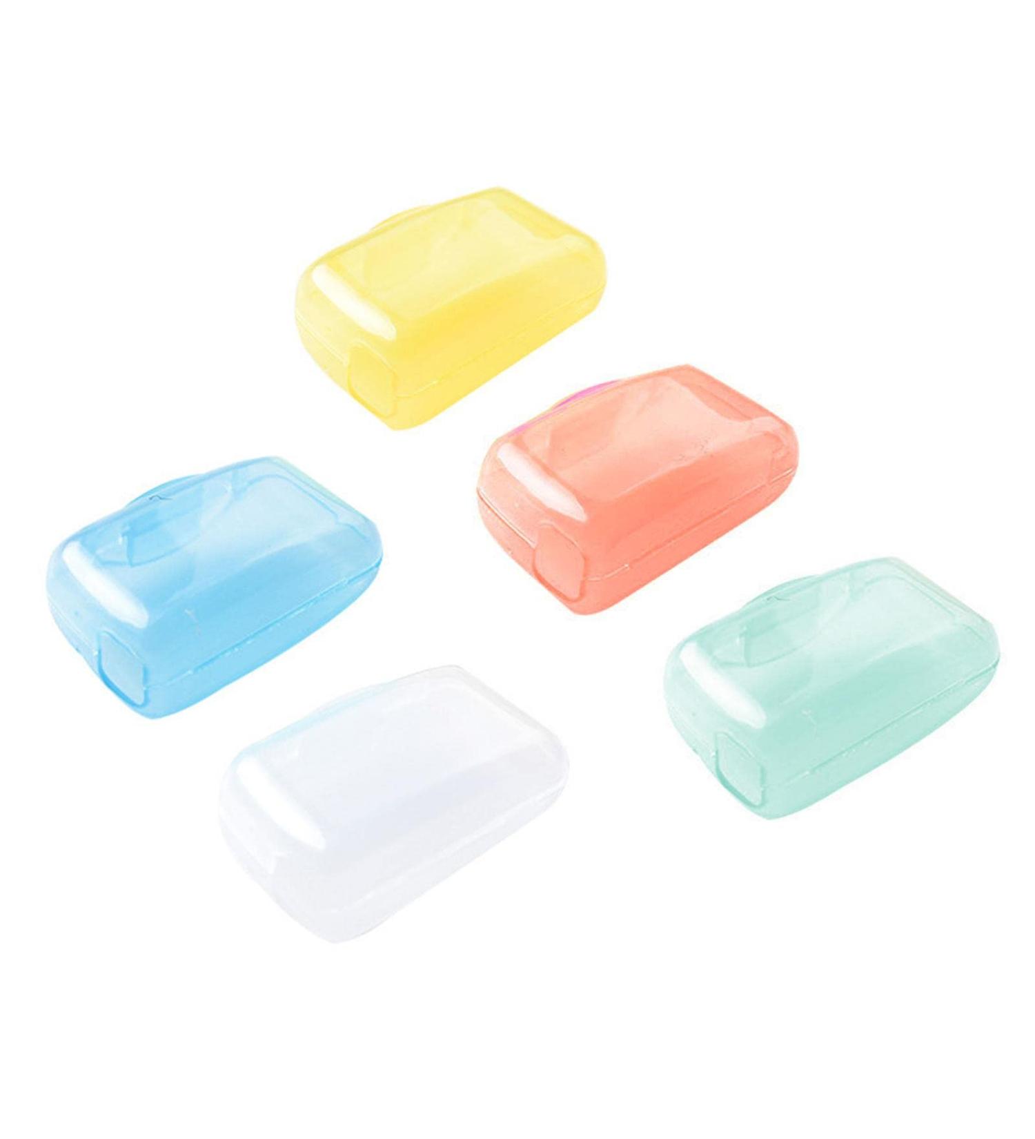 Buy Wmool Portable Colorful Plastic Toothbrush Head Covers - Dust Protection & Bacterial Shield | Ideal for Travel - Shop Internationally! - Buy Online on GoSupps.com