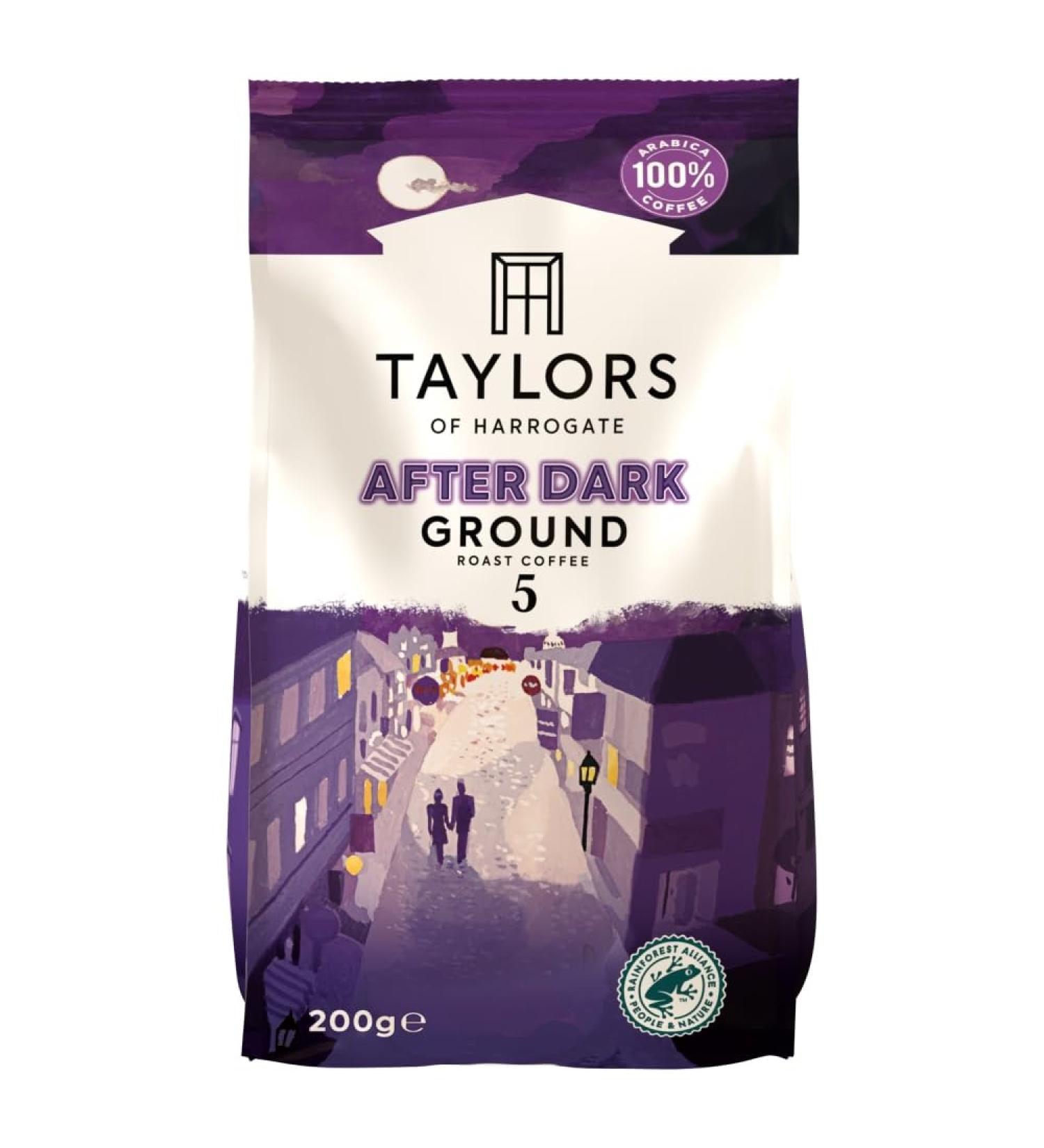 Taylors of Harrogate After Dark Ground Roast Coffee 200g
