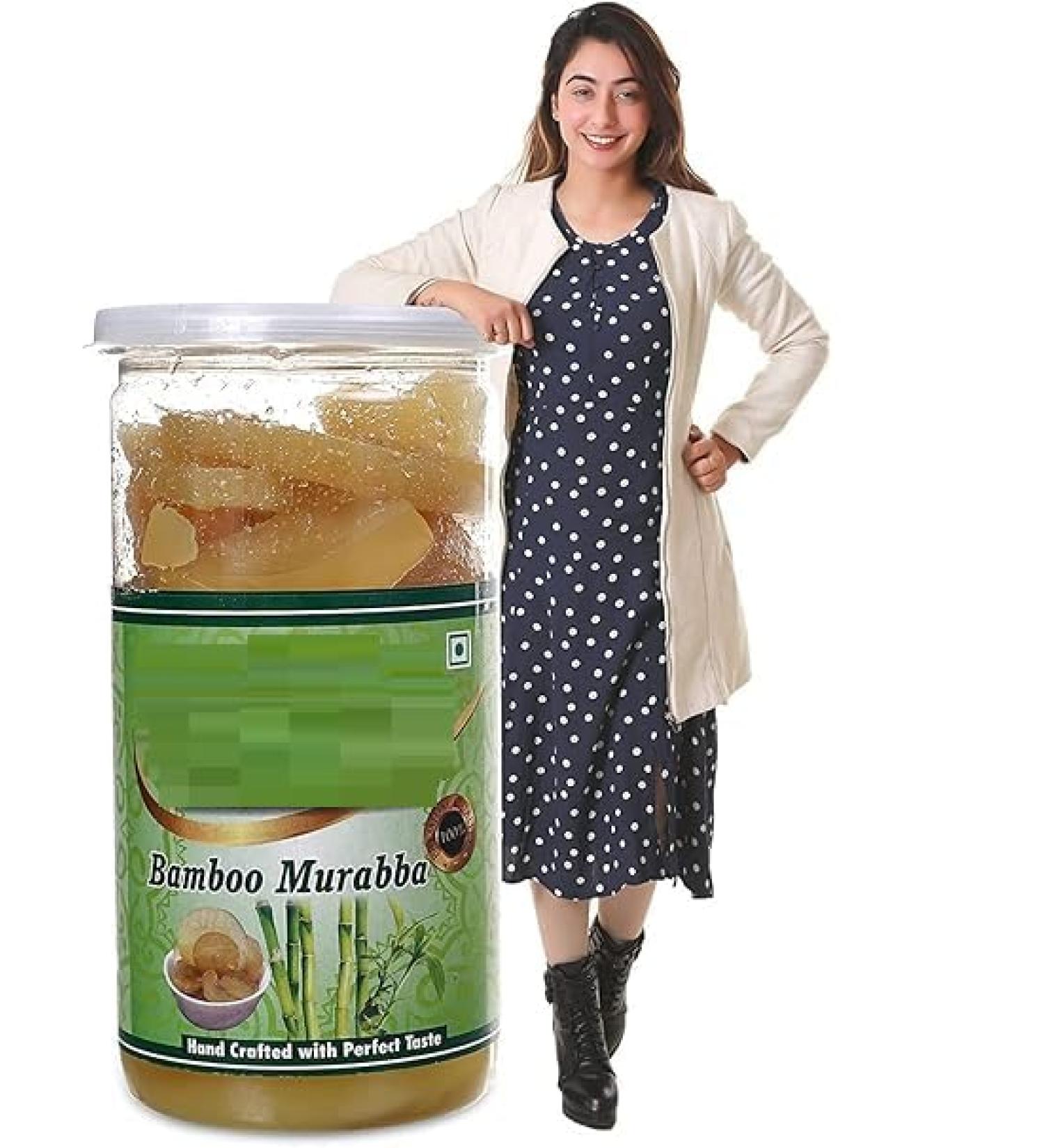 JEVR Bamboo Murabba helps increase height growth | Bans Ka Murabba 800g Pack | Murabba Bamboo Shoots Good for Health - Buy Online on GoSupps.com