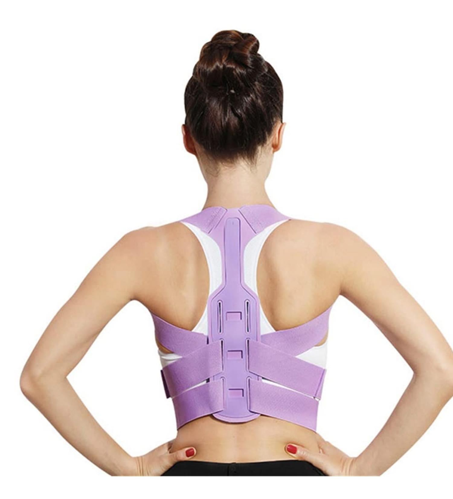 Brace Support Belt Adjustable Back Posture Corrector Clavicle Spine Back Shoulder Lumbar Posture Correction Corset For Posture - Buy Online on GoSupps.com