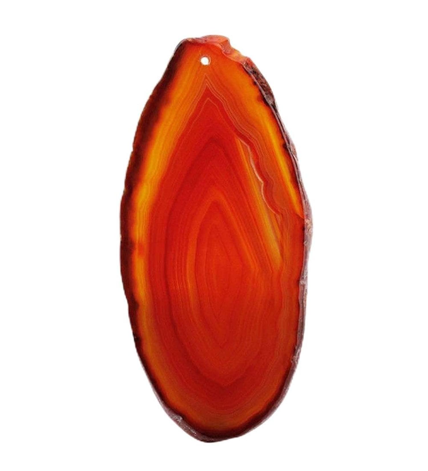 Crystal Rough Gift for Family Natural Banded Agate Stone Madagascar Good Luck Raw Gemstone Body Heathy Specimen Beautiful Collection Gifts Lucky Stone (Color : 1pc Pendant) - Buy Online on GoSupps.com