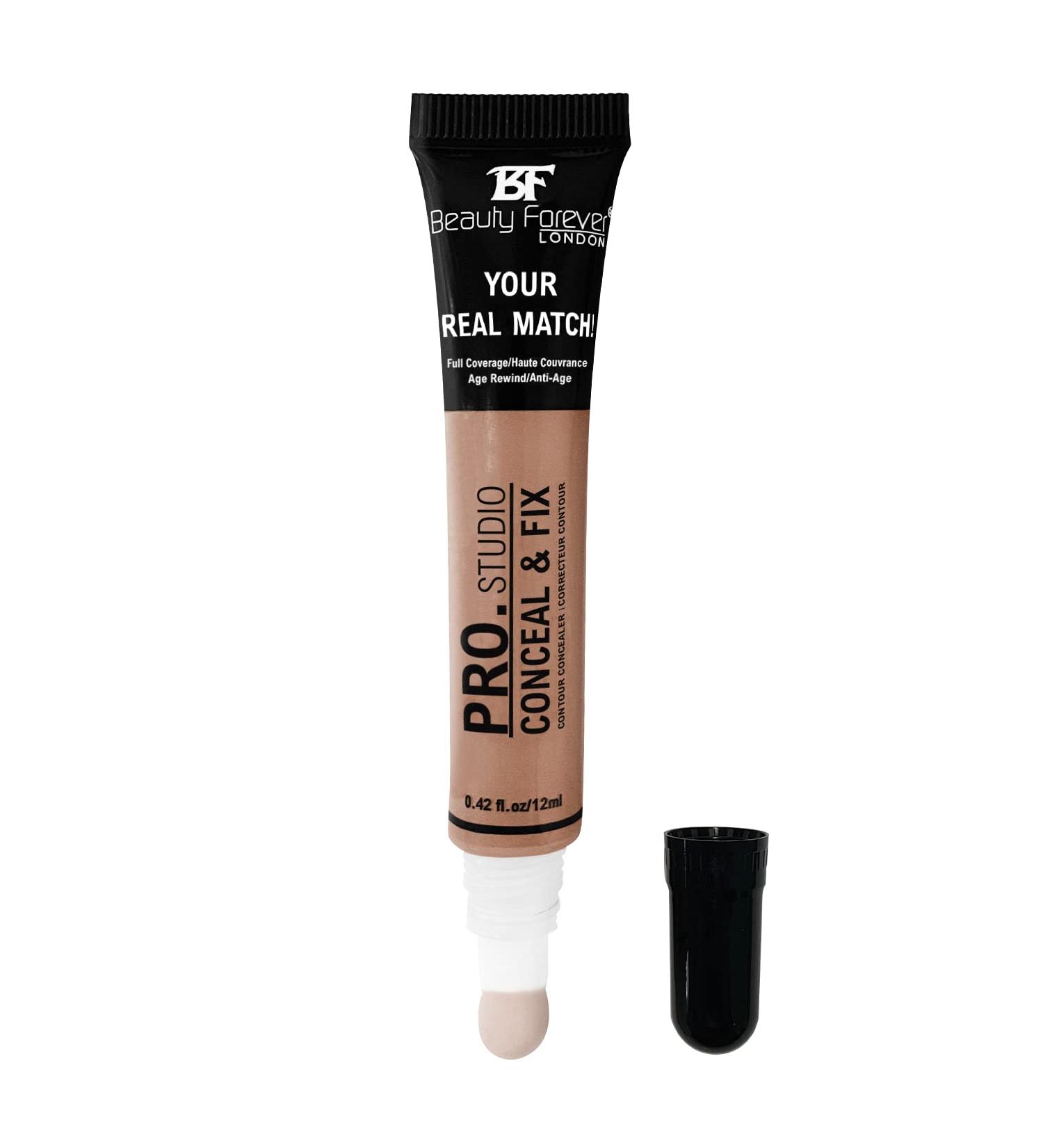 Beauty Forever Pro Studio Concealer 12ml (75 BROWNIE) - Moisturising & Hydrating Formula | Pack of 1 - Buy Online on GoSupps.com