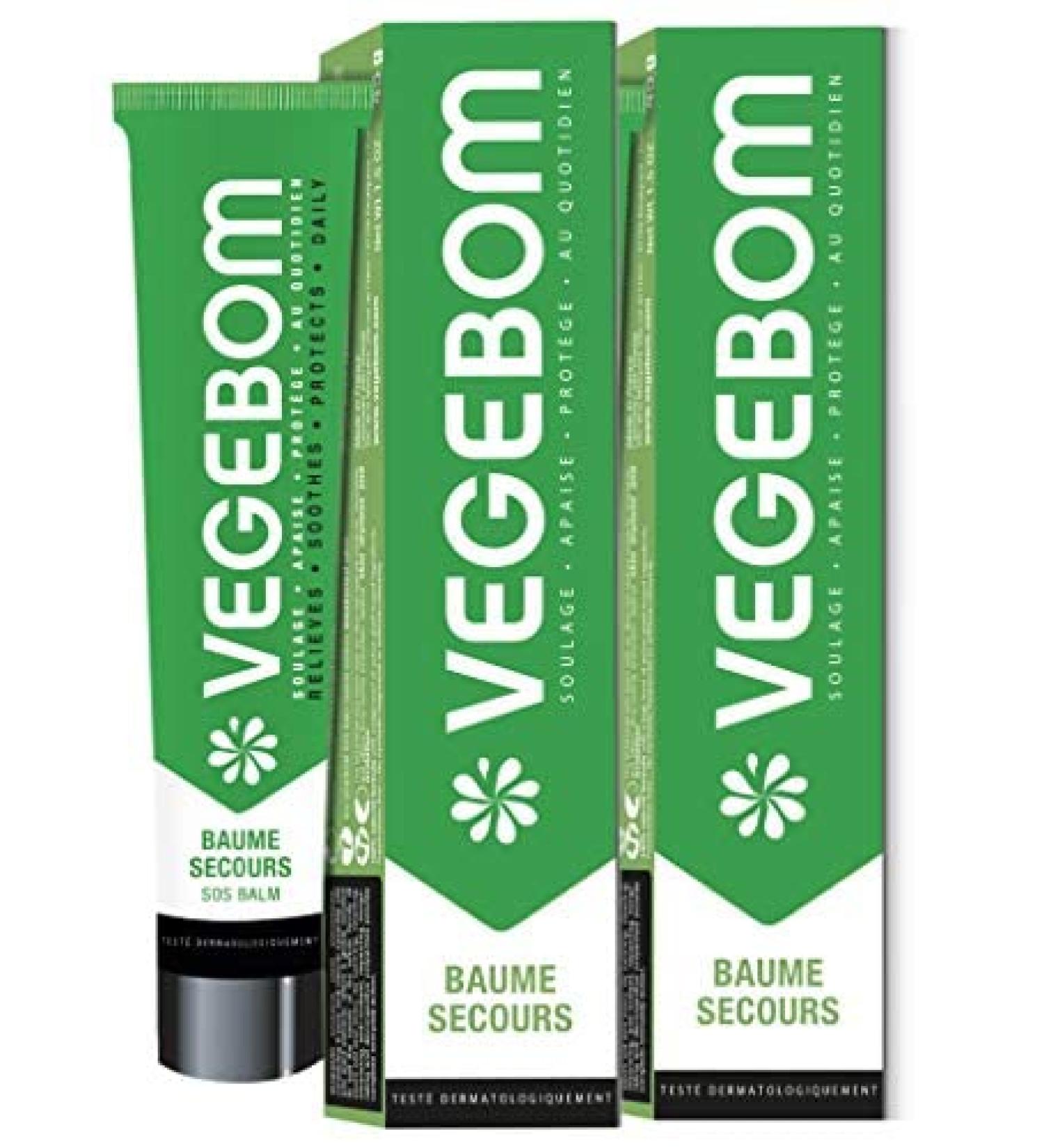 V g bom Baume de Secours 100 g - Gel Secours VEGEBOM - Lot de 2 Tubes 100g (2)