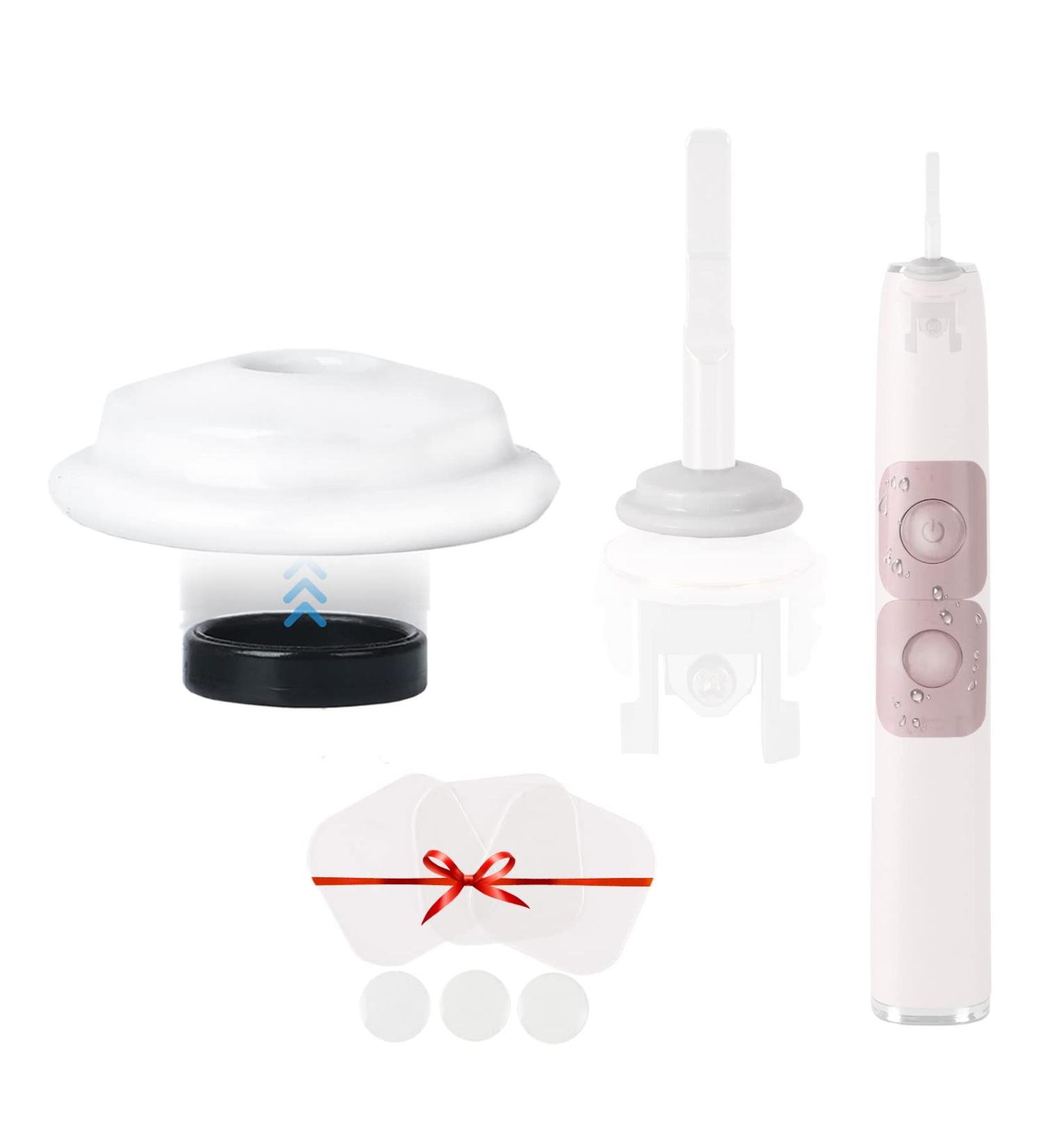 Waterproof Rubber Seal for Philips Sonicare Electric Toothbrush - Compatible with HX6100 HX682a HX686p HX2400 HX6810 HX6836 HX751v HX9690 - 1 Set - Buy Online on GoSupps.com