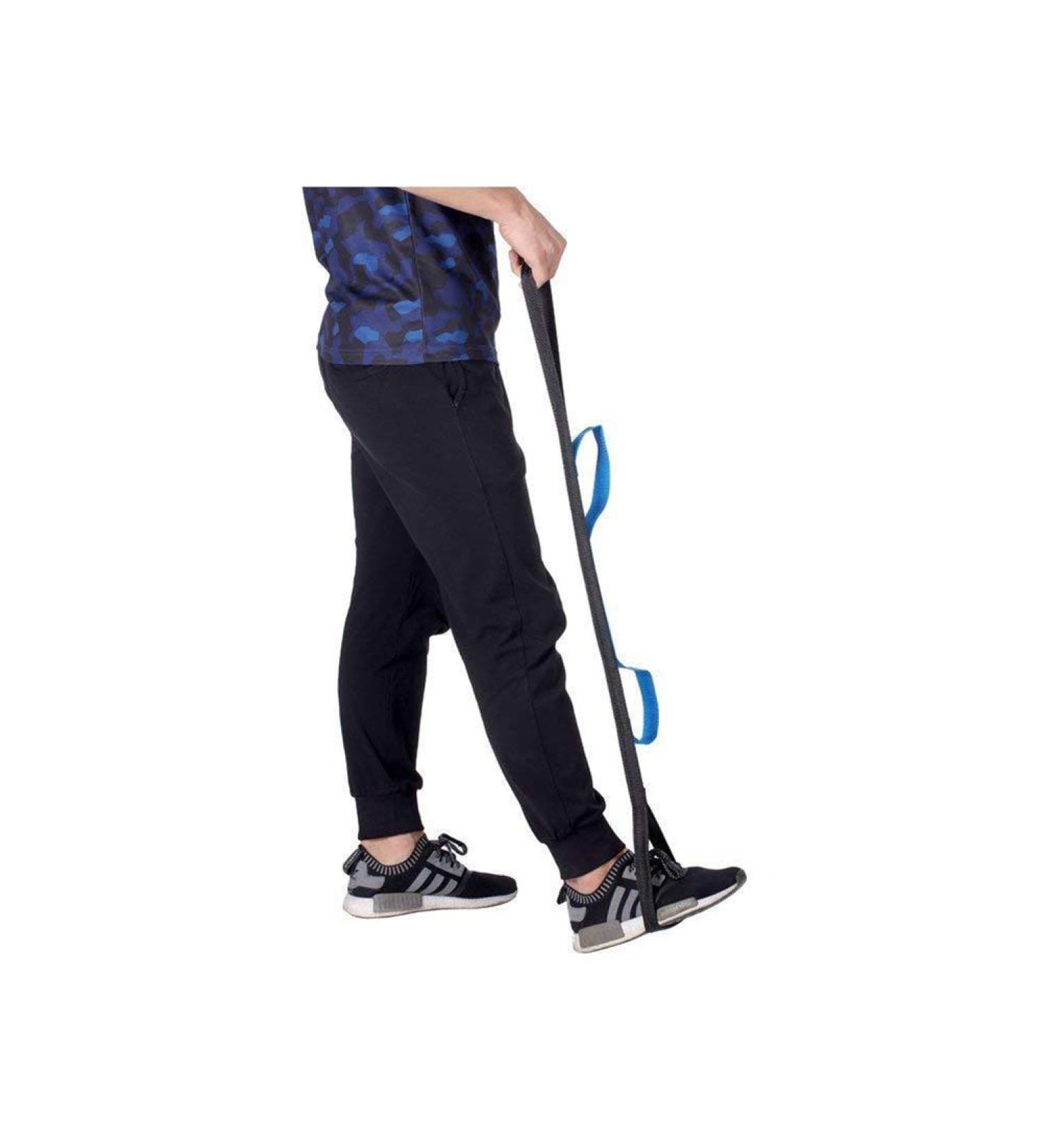 40' Long Leg Lifter Strap with Handgrips and Feet Loop Rigid Leg Lifter Hip&Knee Replacement Surgery Recovery Kit Mobility Aids Foot Lifter Easily Get in and Out of Bed Car Wheelchair - Buy Online on GoSupps.com