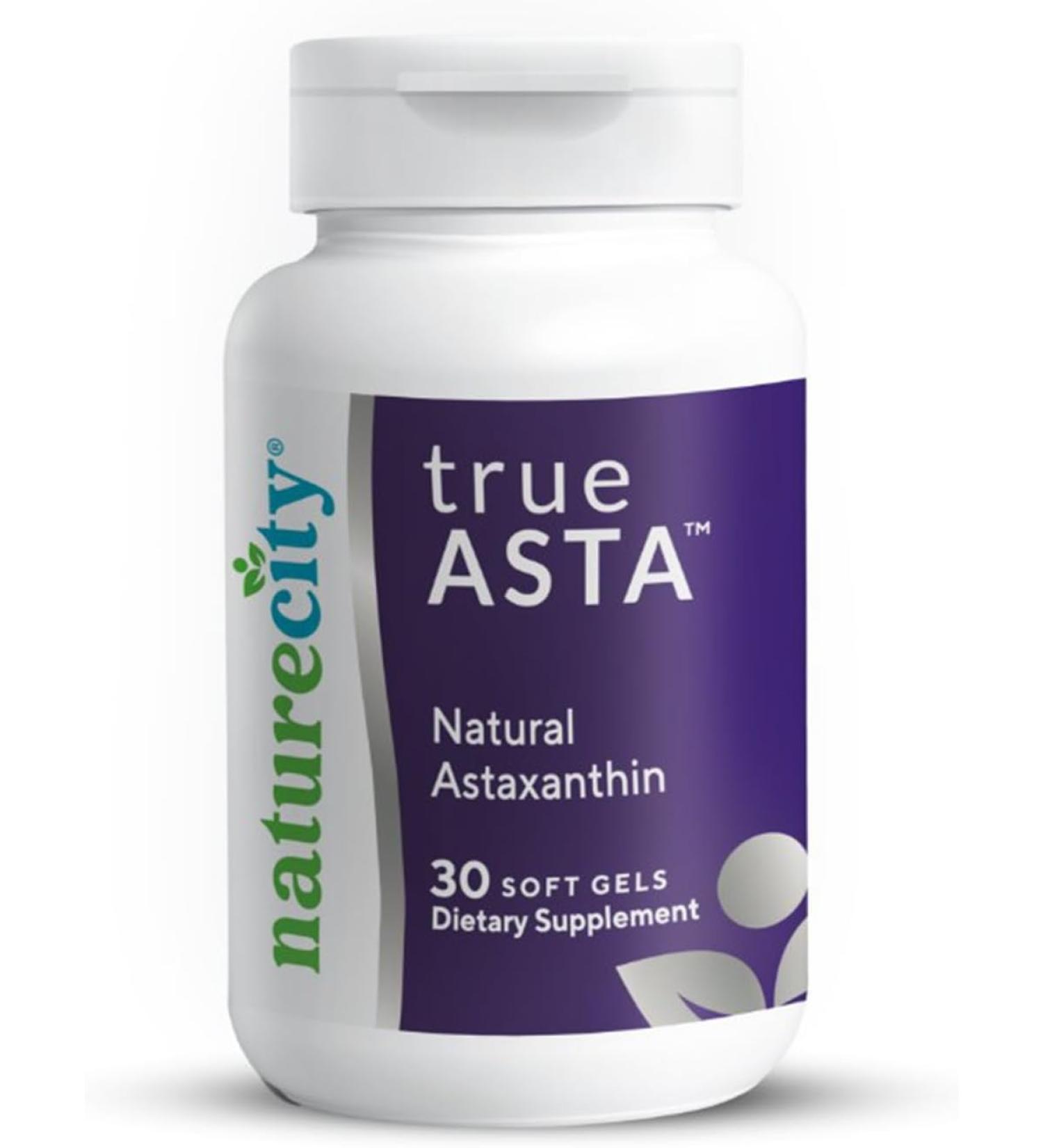 True-Asta AstaReal Natural Astaxanthin 6mg | Joint, Muscle, Skin & Eye Support | 30 Soft Gels - Buy Online on GoSupps.com