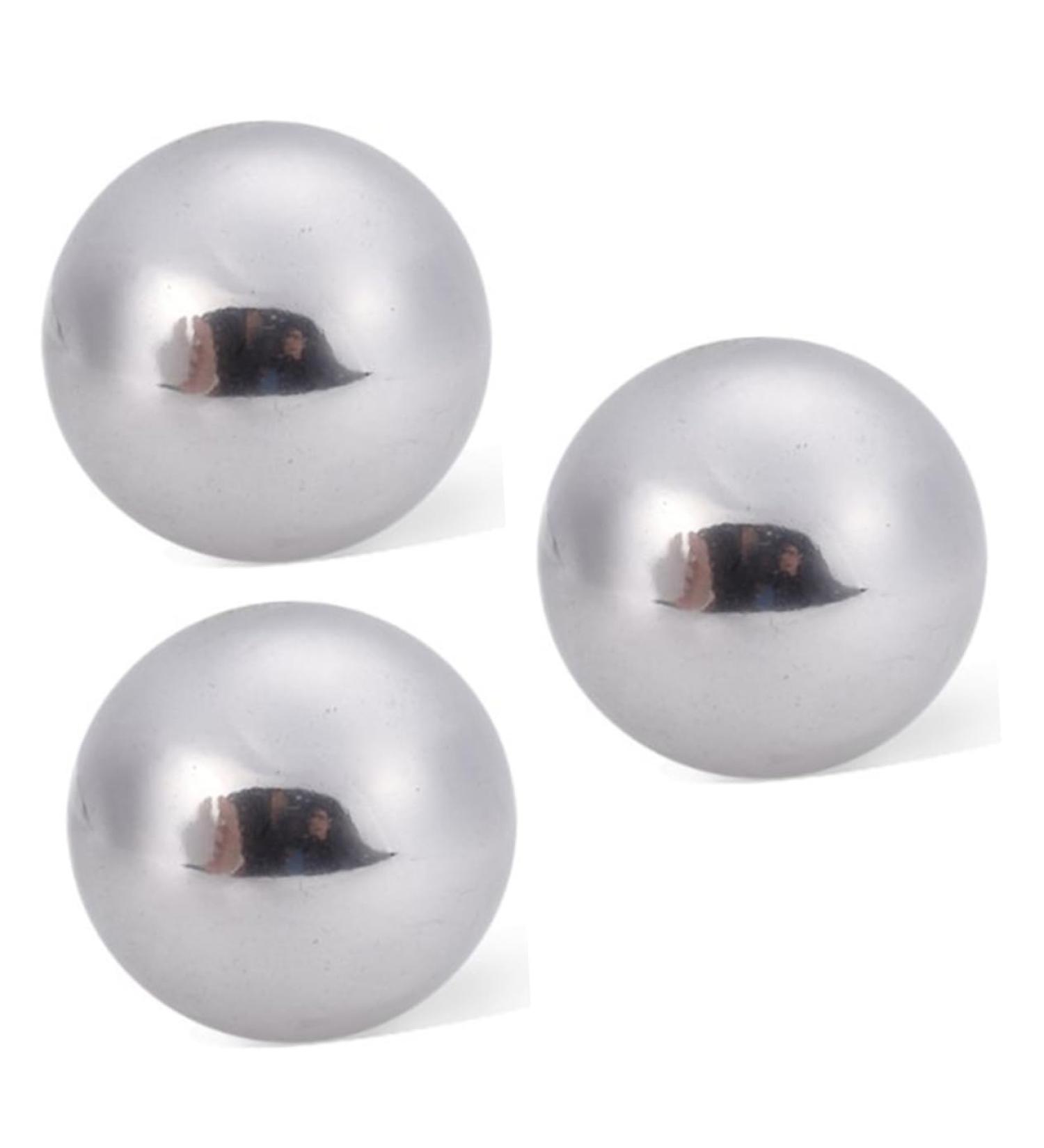 Beaupretty 3-Piece Chinese Massage Balls Set | Handheld Gymnasium Massagers for Couples | Fitness Leisure & Relaxation - Buy Online on GoSupps.com