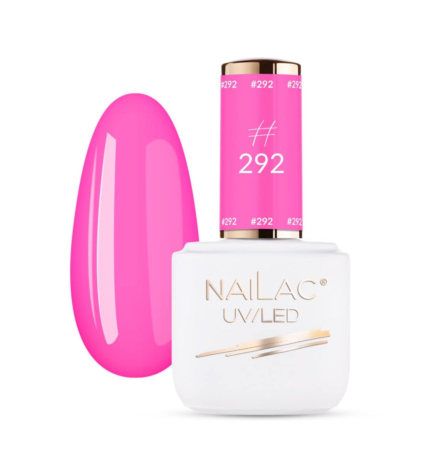 #292 UV LED NaiLac 7ml Semi-Permanent Hybrid Nail Polish Soak Off Gel Polish Nail Art - Buy Online on GoSupps.com