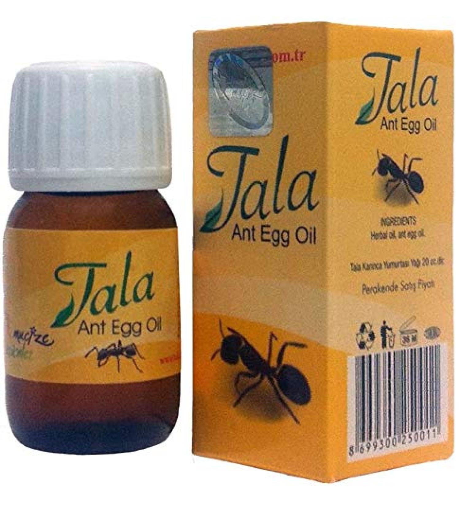 Tala ANT EGG OIL Hair Removal Genuine Organic Permanent Reducing Solution 20ml