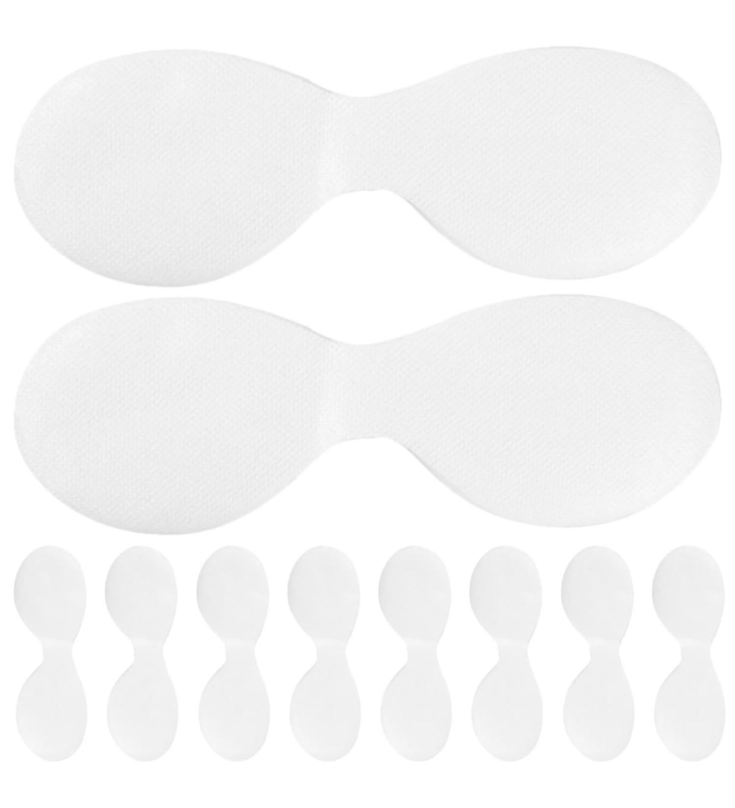 Patchs Yeux en Coton Pur Maillage Double 100 Feuilles de Papier Non Tiss pour Masque Oculaire Hydratant Diy Film pour Soin du Contour des Yeux Usage Domicile et Respirant - Buy Online on GoSupps.com