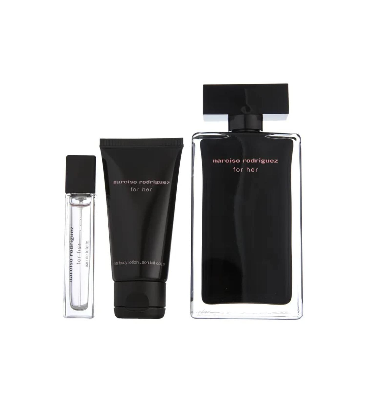 Narciso Rodriguez for Women 3 Piece Set (3.4 Eau de Toilette Spray + 1.6 Body Lotion + 0.33 Eau de Toilette Spray) 1.78 Fl Oz (Pack of 3) - Buy Online on GoSupps.com