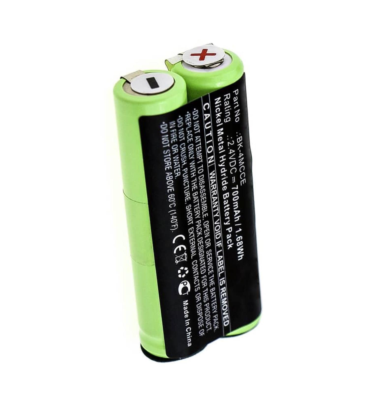 Buy Compatible Battery for Waterpik Sensonic Plus SR-3000 Shaver - 700mAh Ni-MH | Fast International Shipping - Buy Online on GoSupps.com