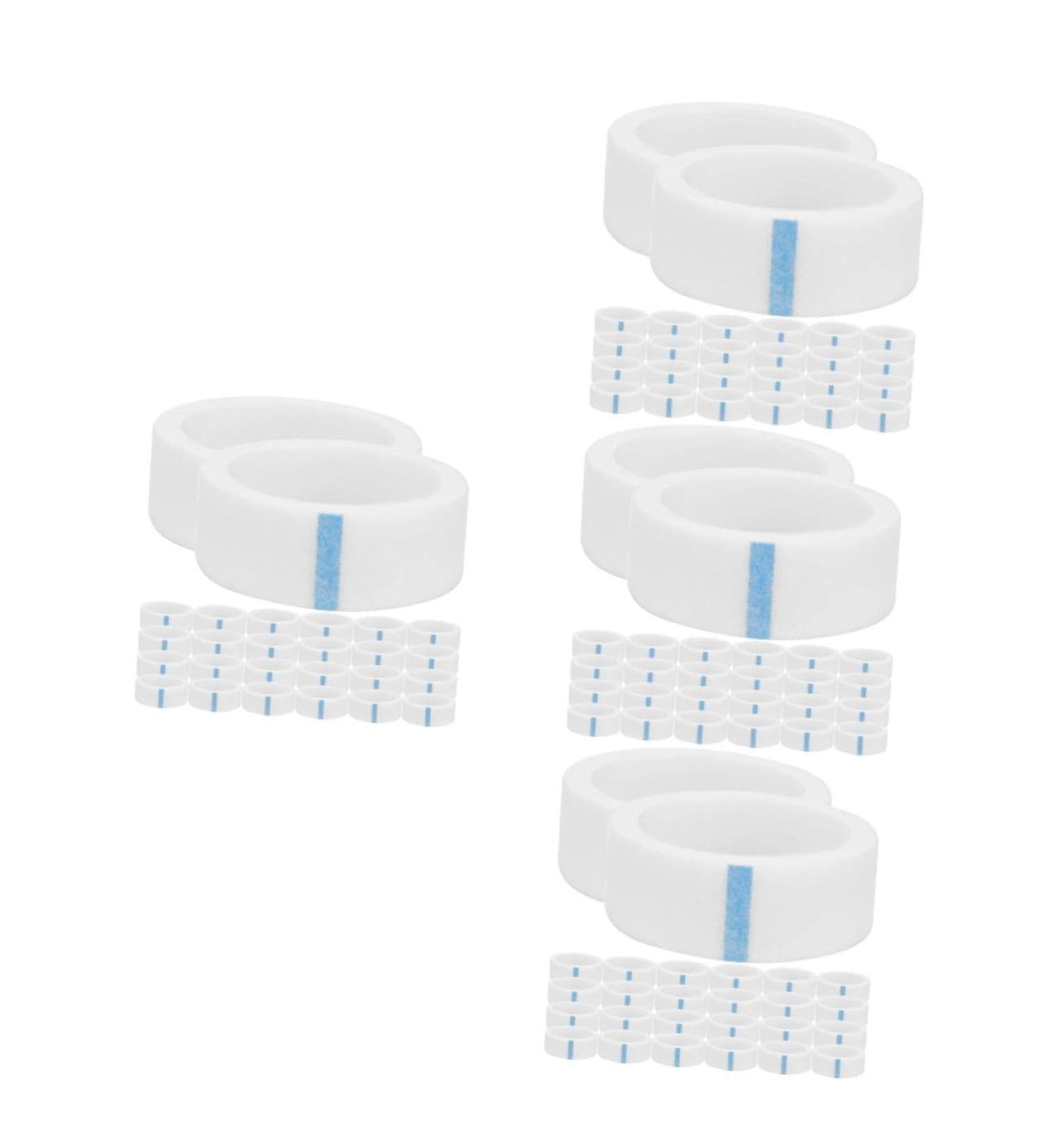 Angoily 80 Rolls Adhesive Eyelash Tape Clothing Tape Eyeshadow Tape Color Duct Tape White Tape Adhesive Tape for Lash Extensions Colorful Duct Tape Non-woven Fabric Extend - Buy Online on GoSupps.com