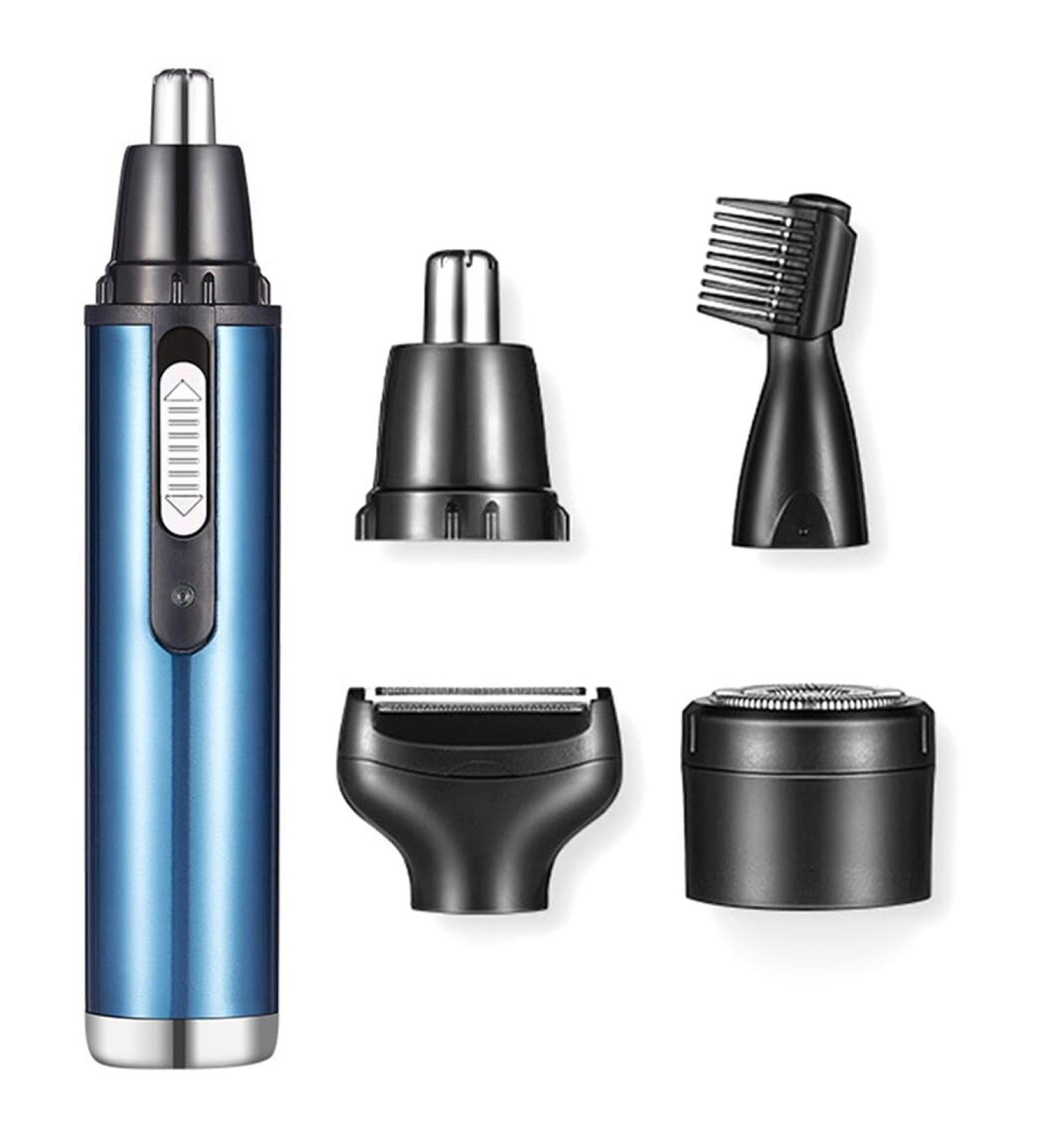 Portable Waterproof Electric Razor Set for Beard & Facial Hair Removal - Painless Head & Neck Grooming - Buy Online on GoSupps.com