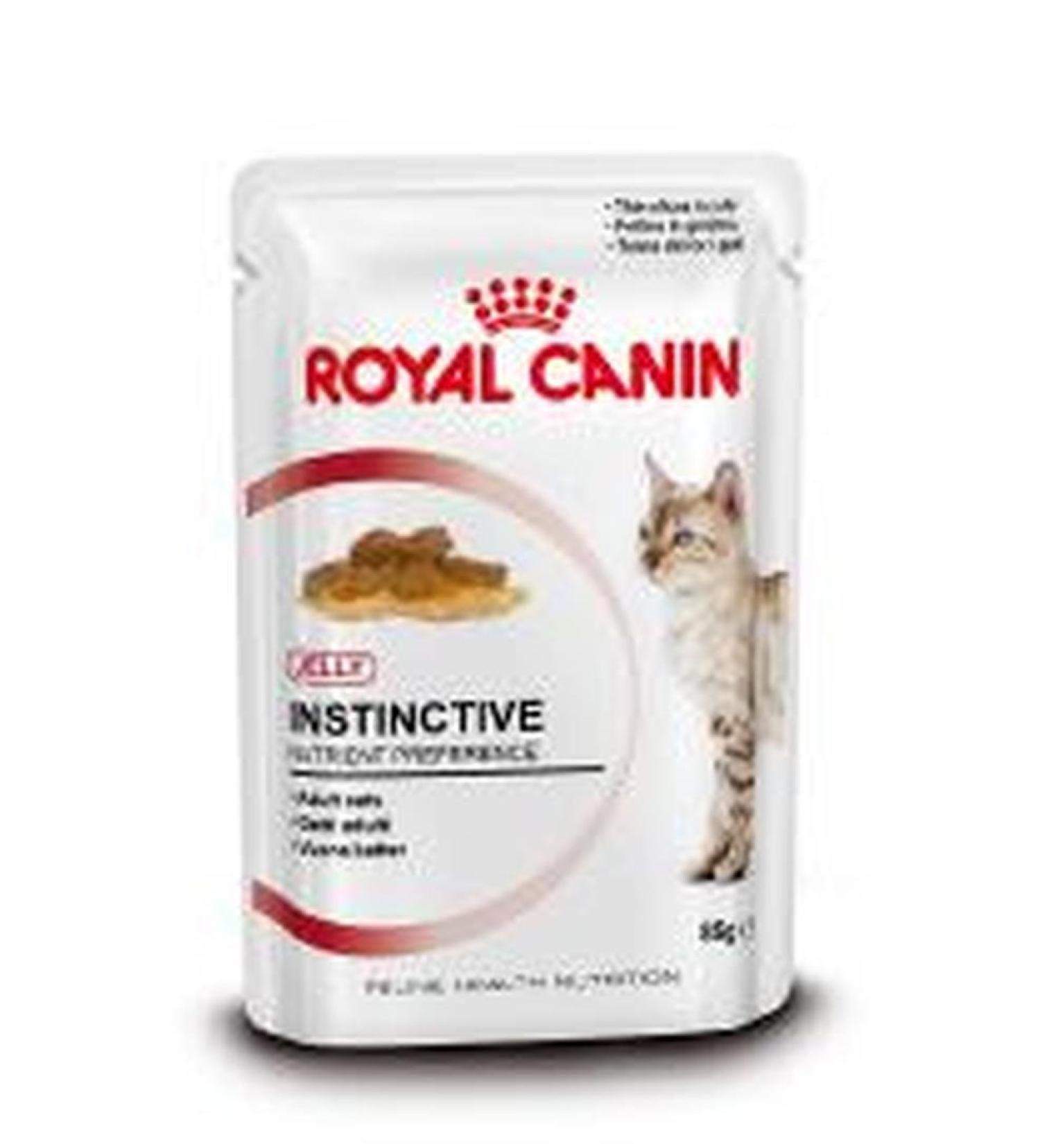 Royal Canin Instinctive Adult Wet Food in Jelly 12 x 85g