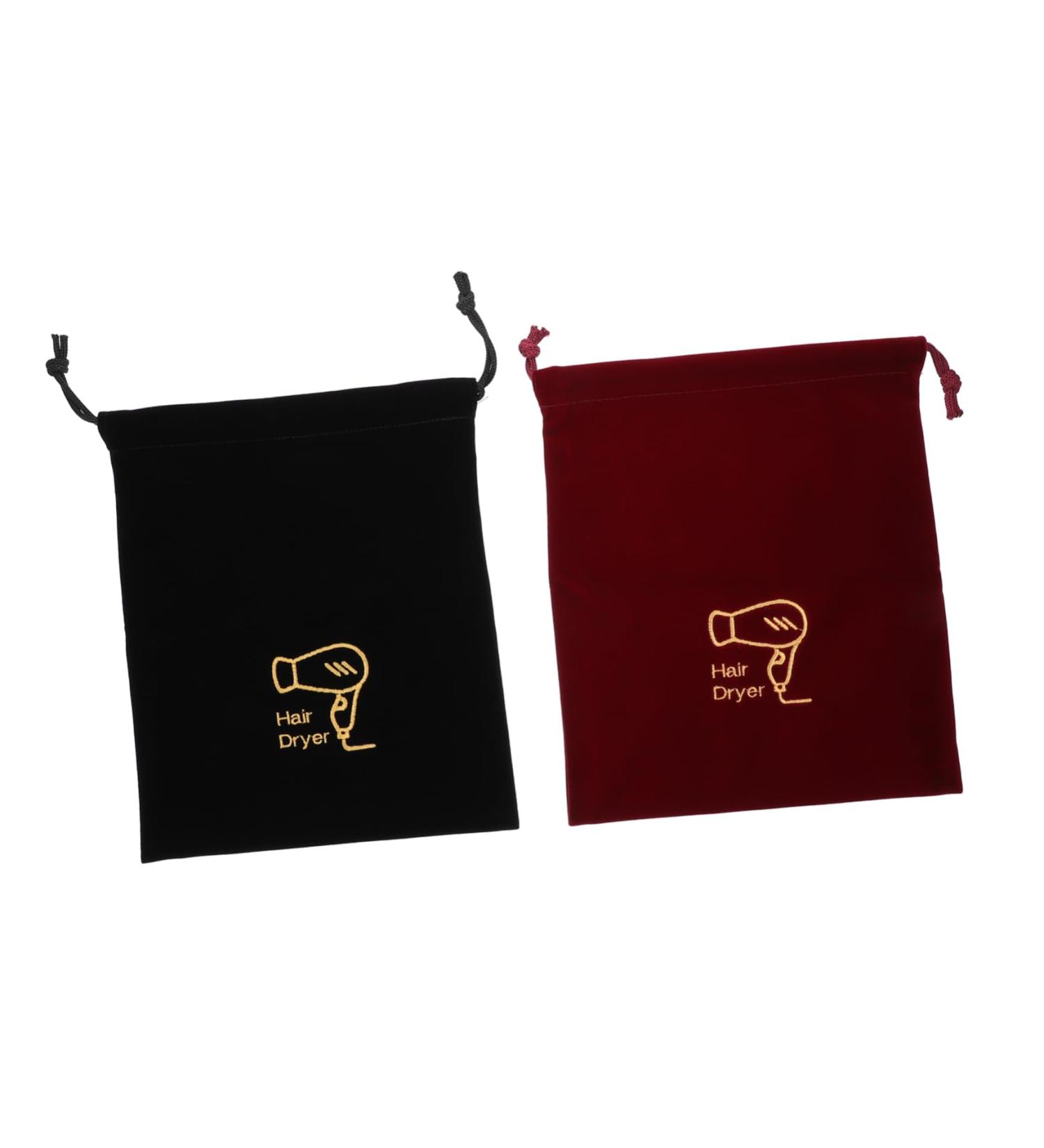 Baluue 2 Pcs Storage Bag Hair Dryer Storage Pouch Hairdryer Bag for Travel Hair Dryer Organizer Fabric 36.5X26.5X1CM Assorted Color - Buy Online on GoSupps.com